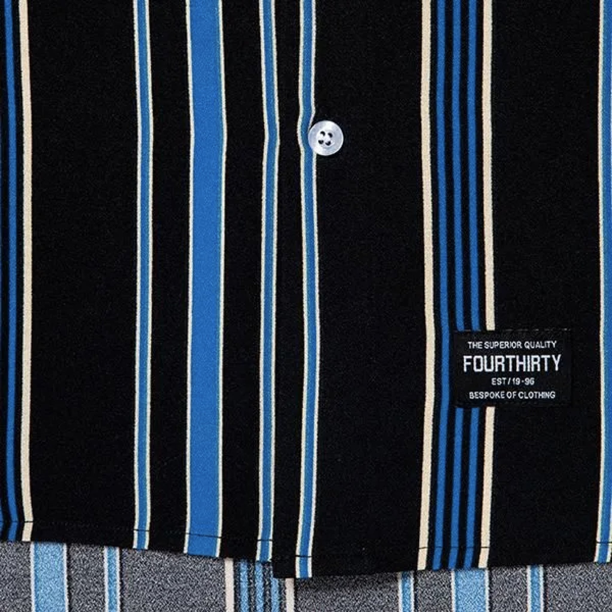 430 S/S DRP STRIPE SHIRT