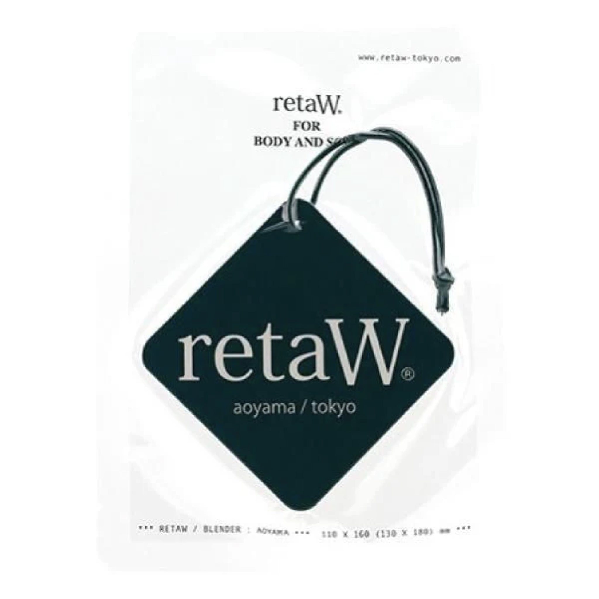 retaW Fragrance Car Tag NATURAL MYSTIC