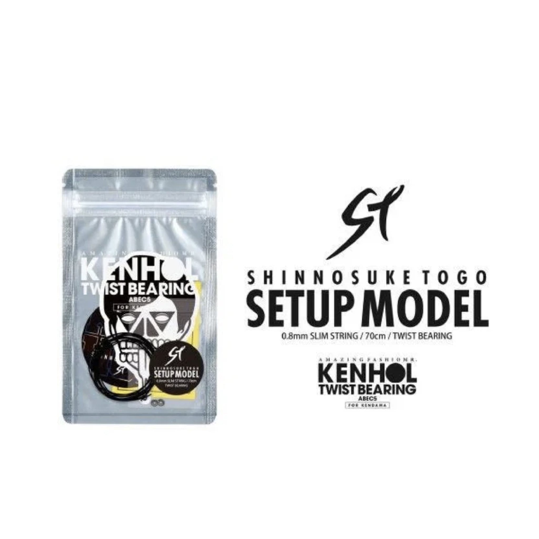 KENDAMA KENHOL Twist Bearing SHINNOSUKE TOGO SETUP MODEL