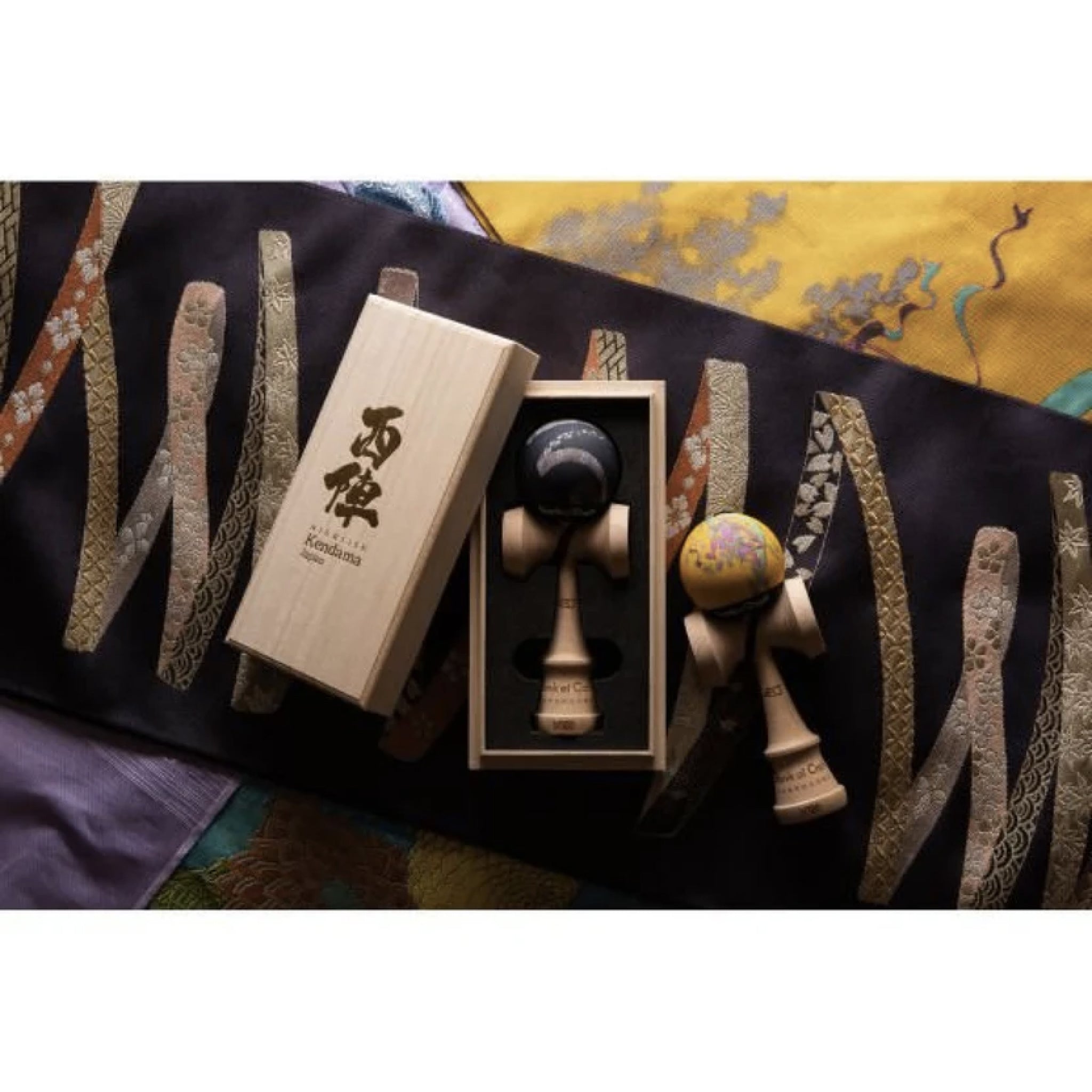 KENDAMA Bank of Craft×西陣織×430