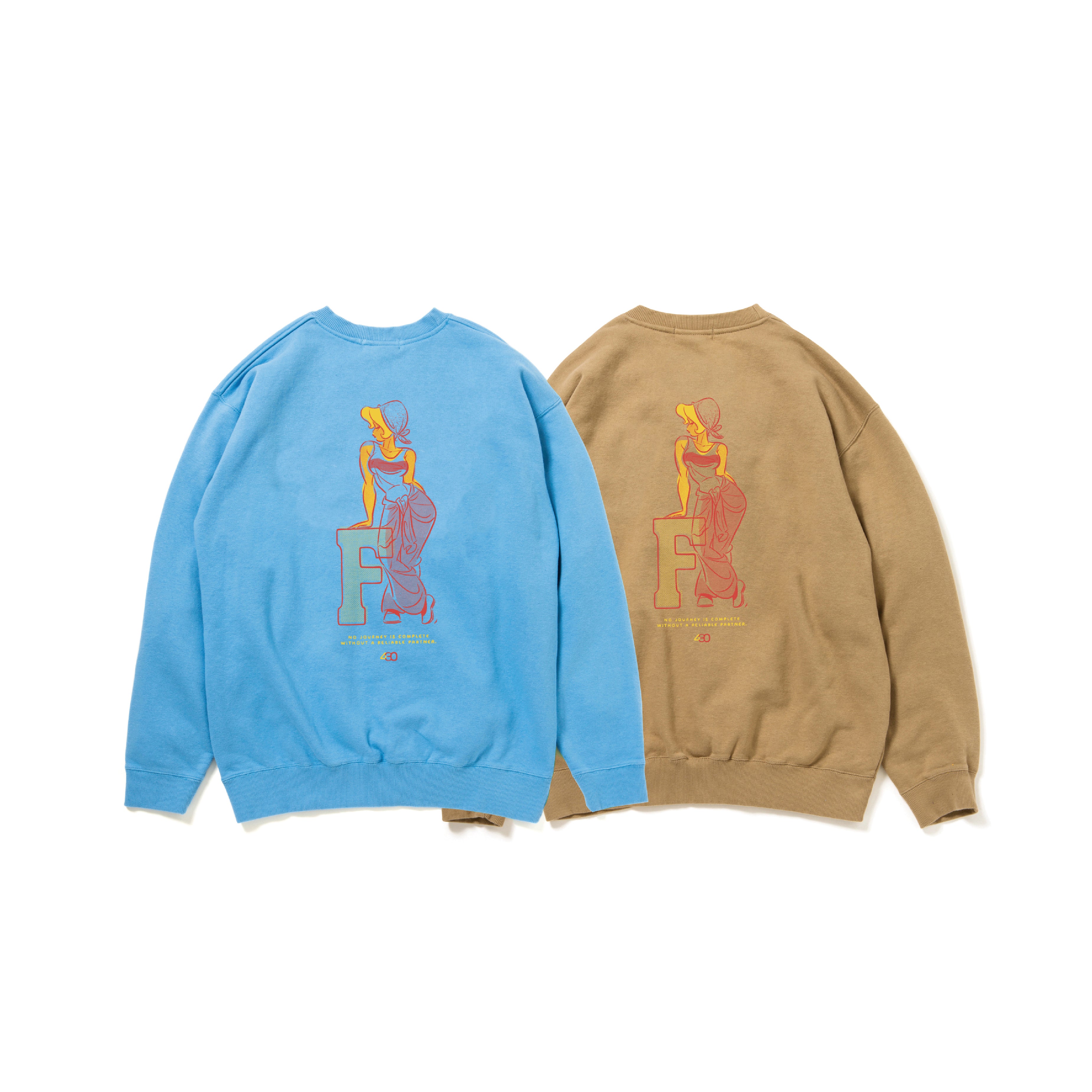 430 NF "MECHANIC GIRL" C/N SWEAT