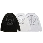 430 "A PIECE OF CHAIN CONNECT PEACE" L/S TEE