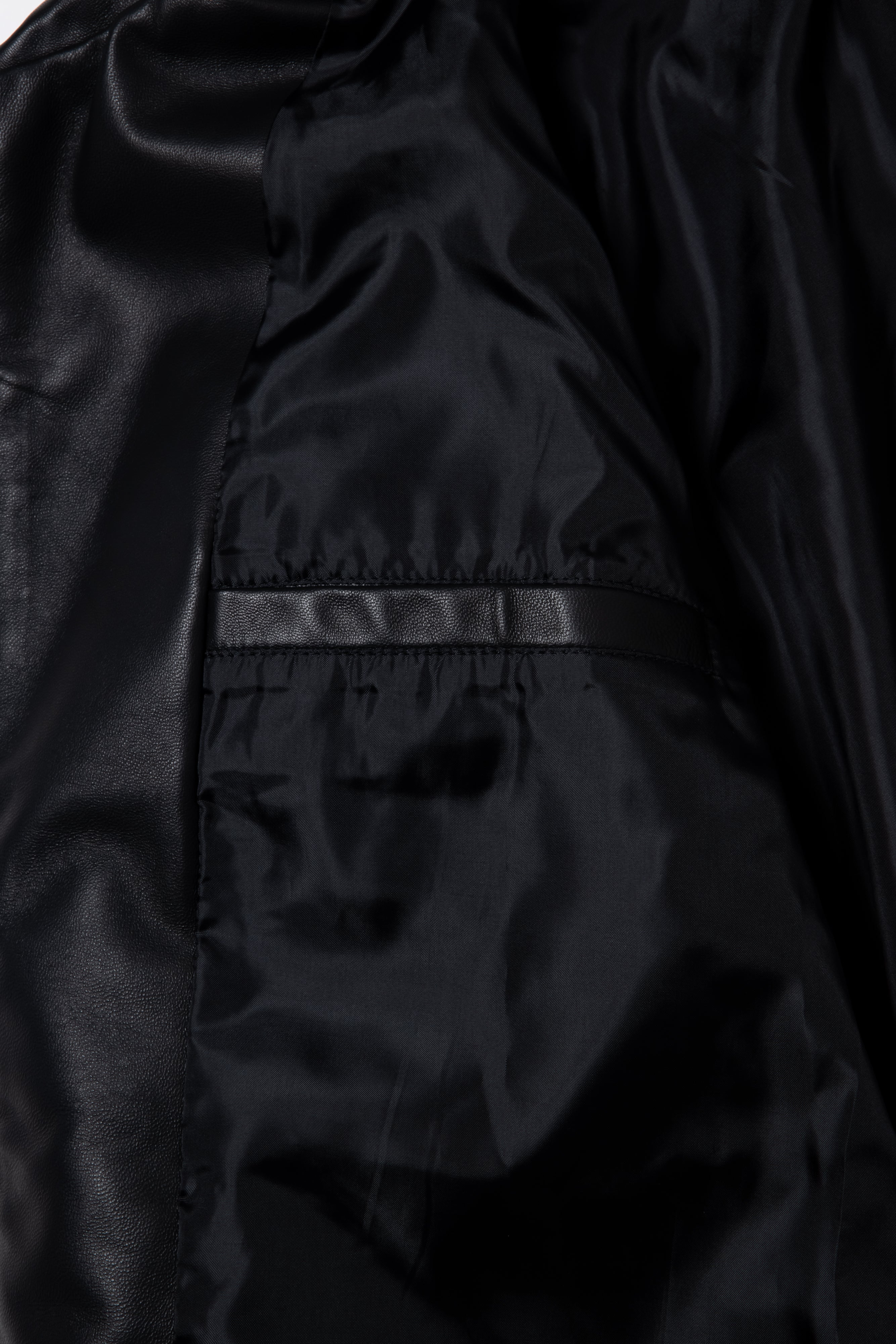 430 LEATHER TRACKER JACKET