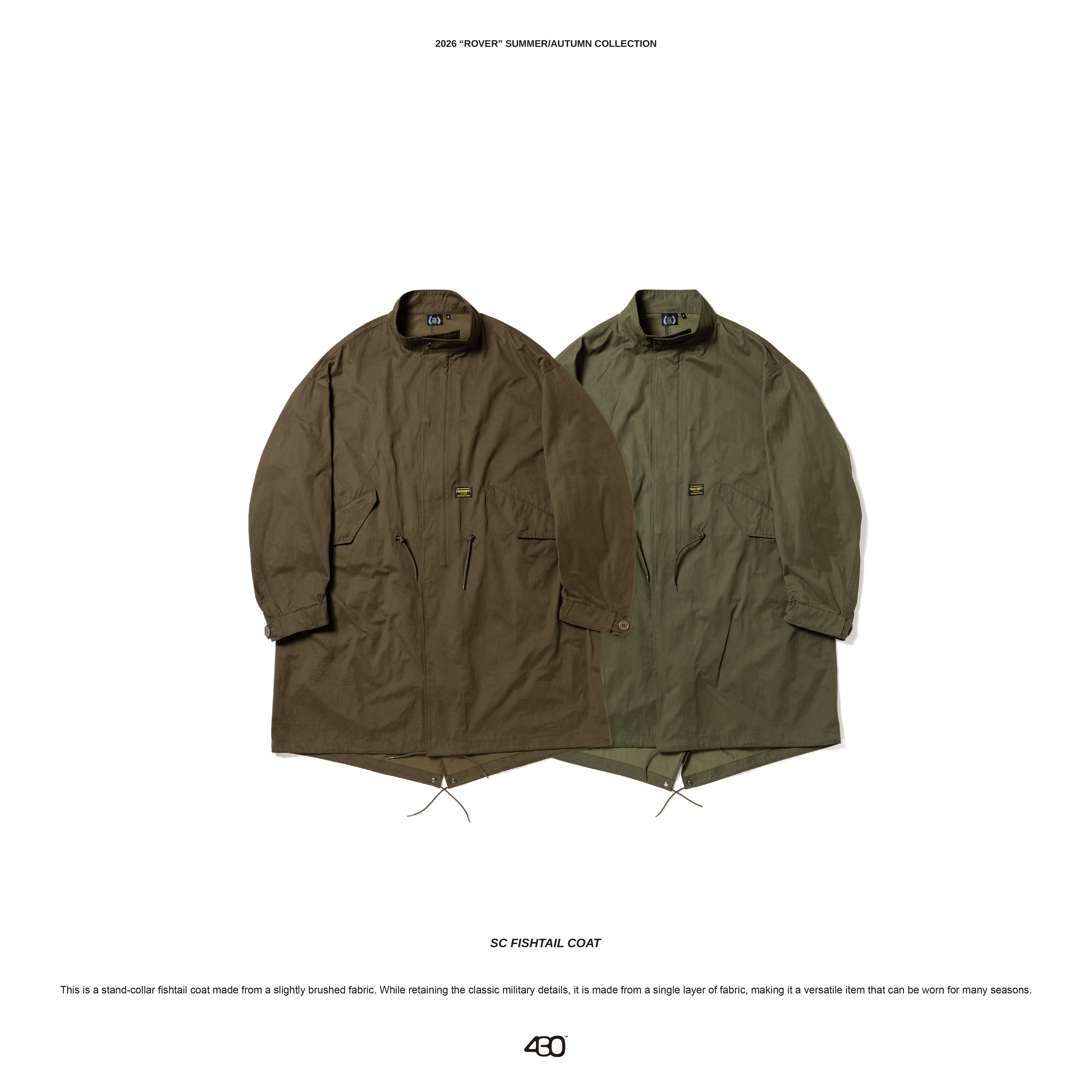 430 SC FISHTAIL COAT