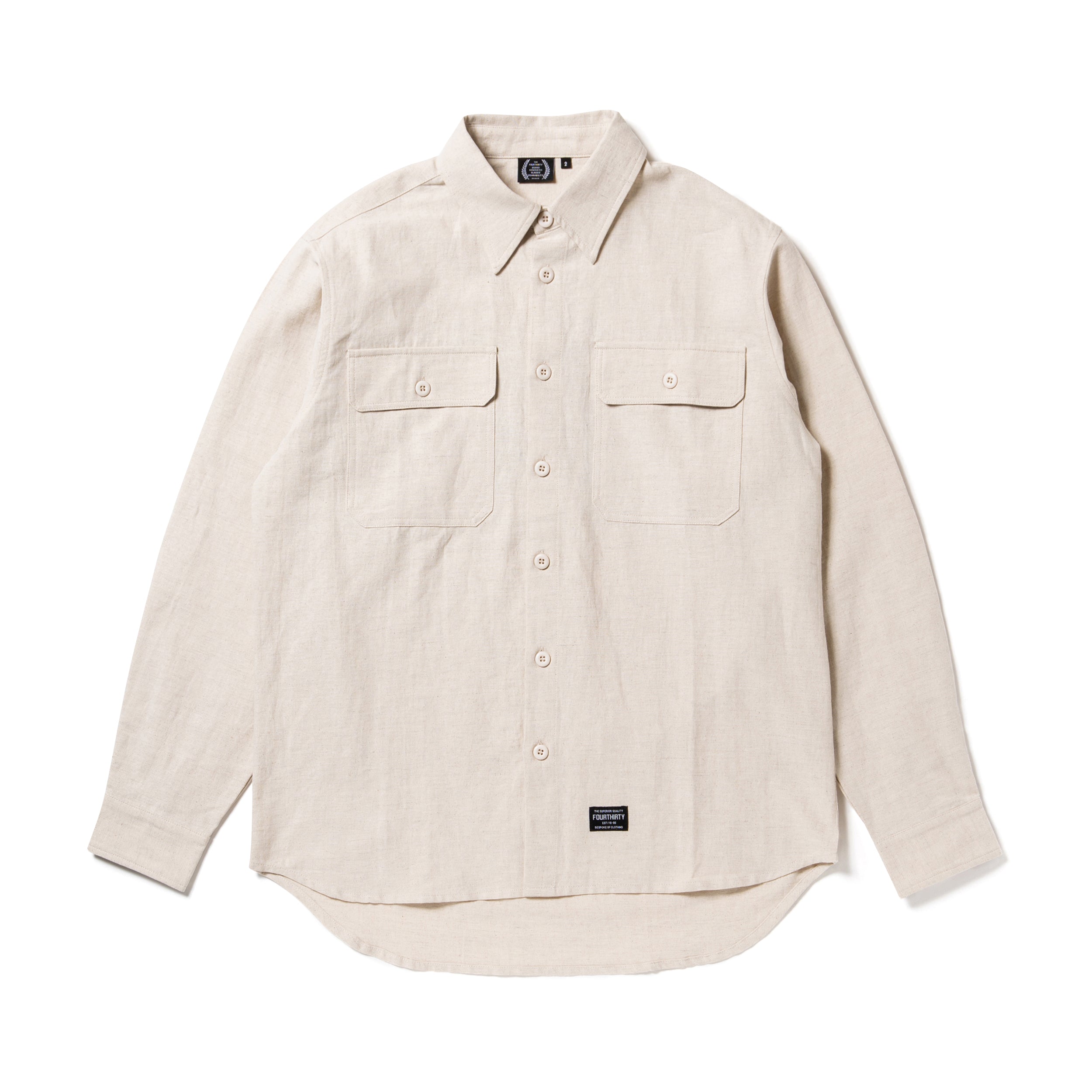 430 L/S HEMP UTILITY SHIRT