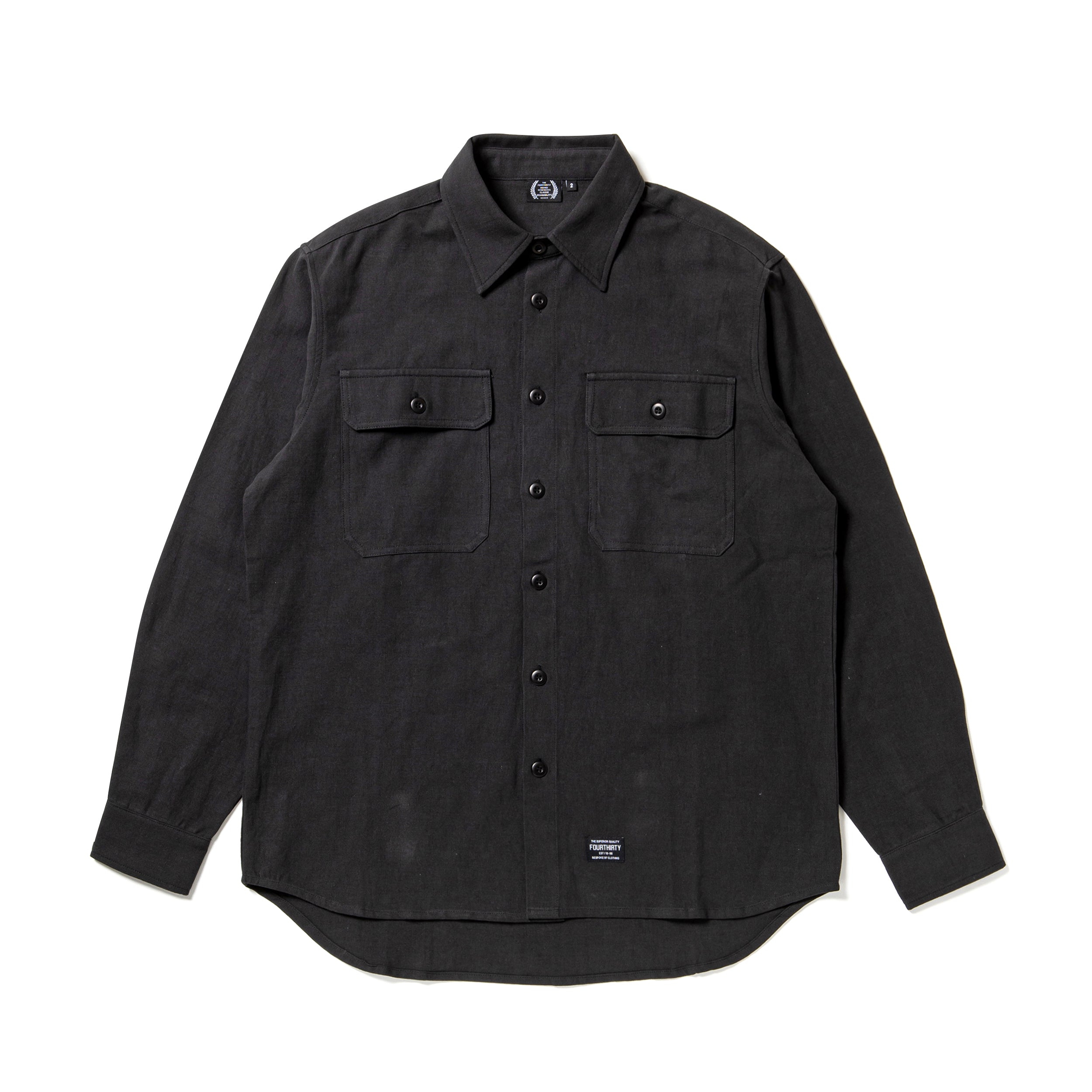 430 L/S HEMP UTILITY SHIRT