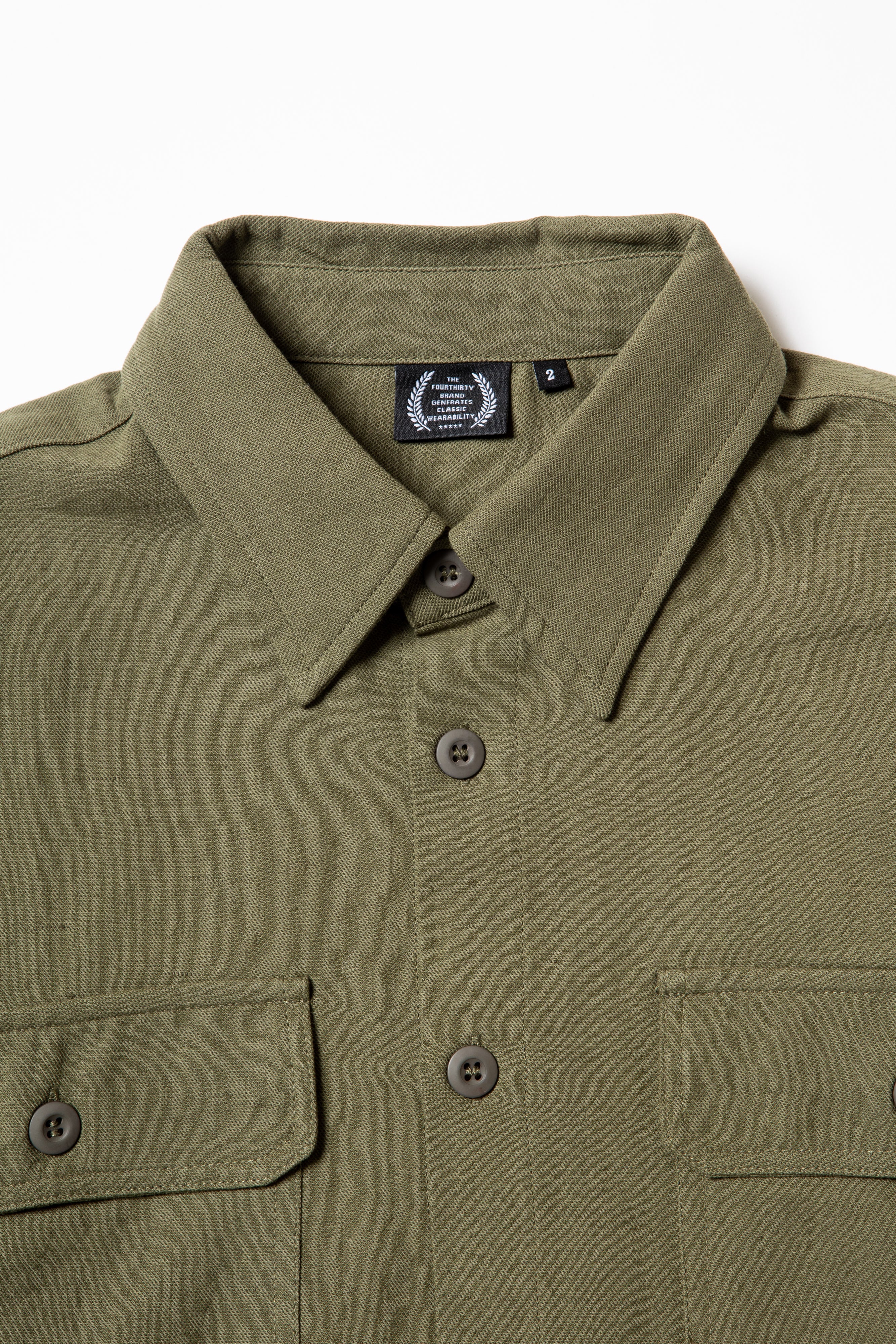 430 L/S HEMP UTILITY SHIRT