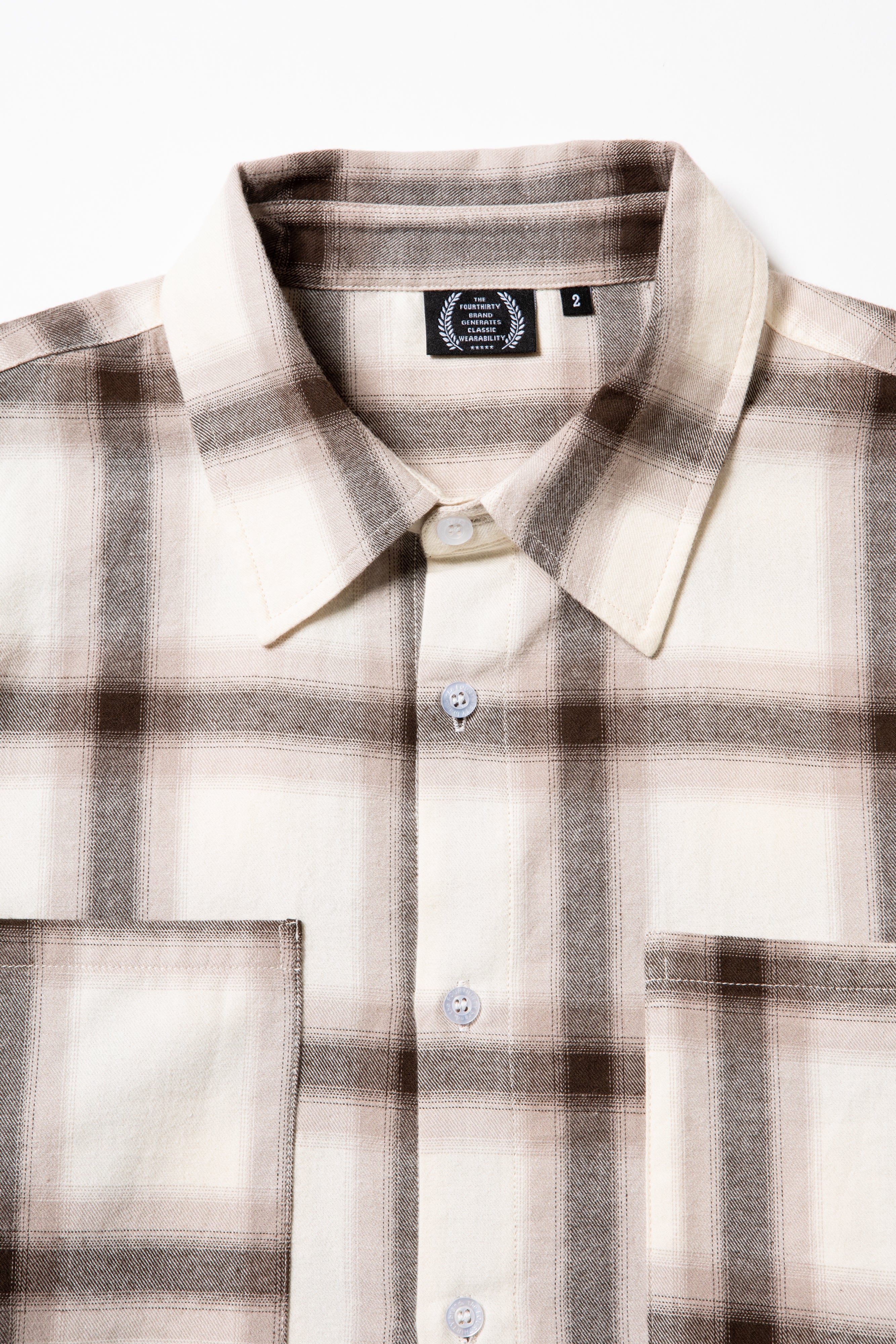 430 L/S OMBRE CHECK SHIRT