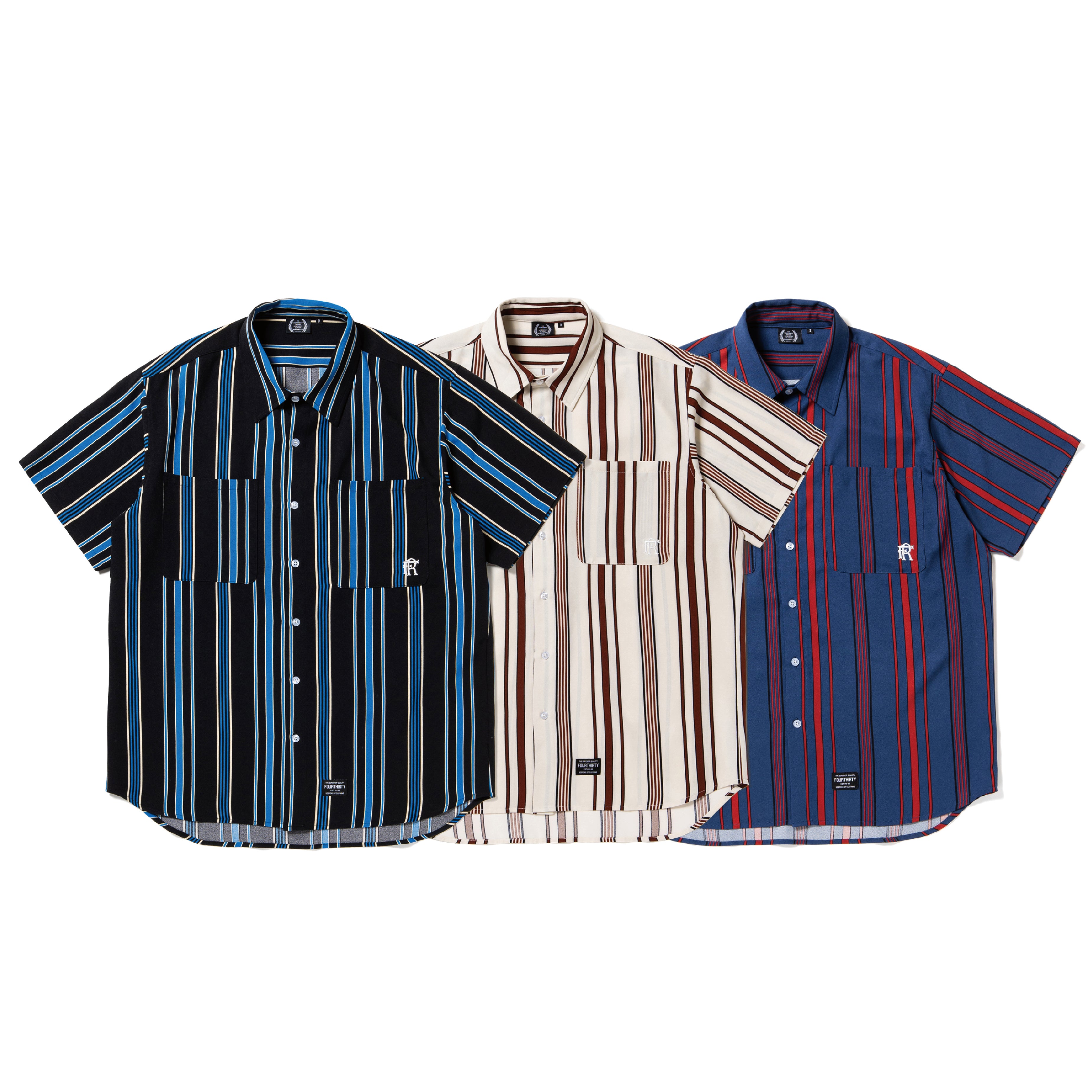 430 S/S DRP STRIPE SHIRT