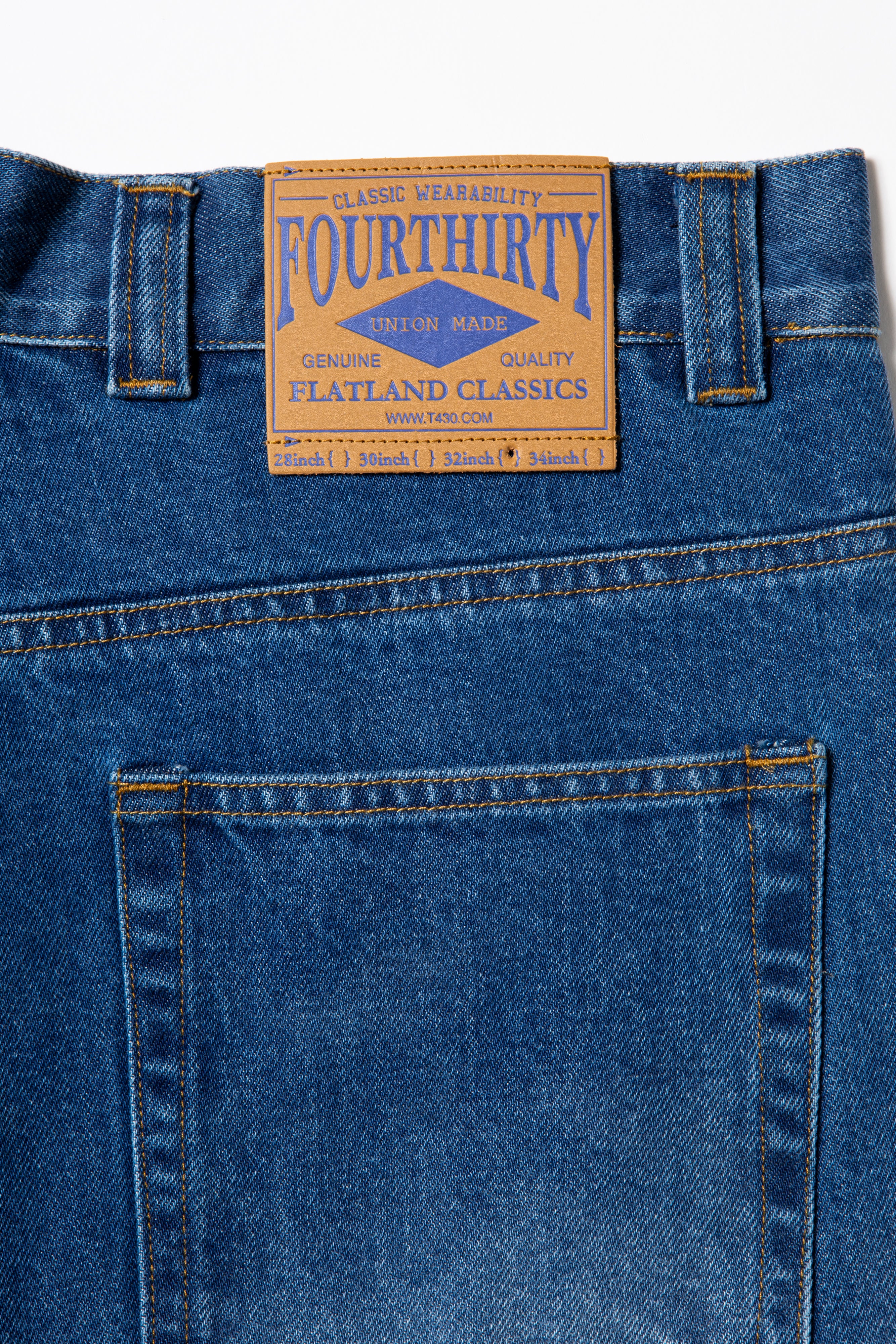 [2026 AUTUMN / WINTER 9月発売予約商品] 430 DLS-S SLVG DENIM H-WASH