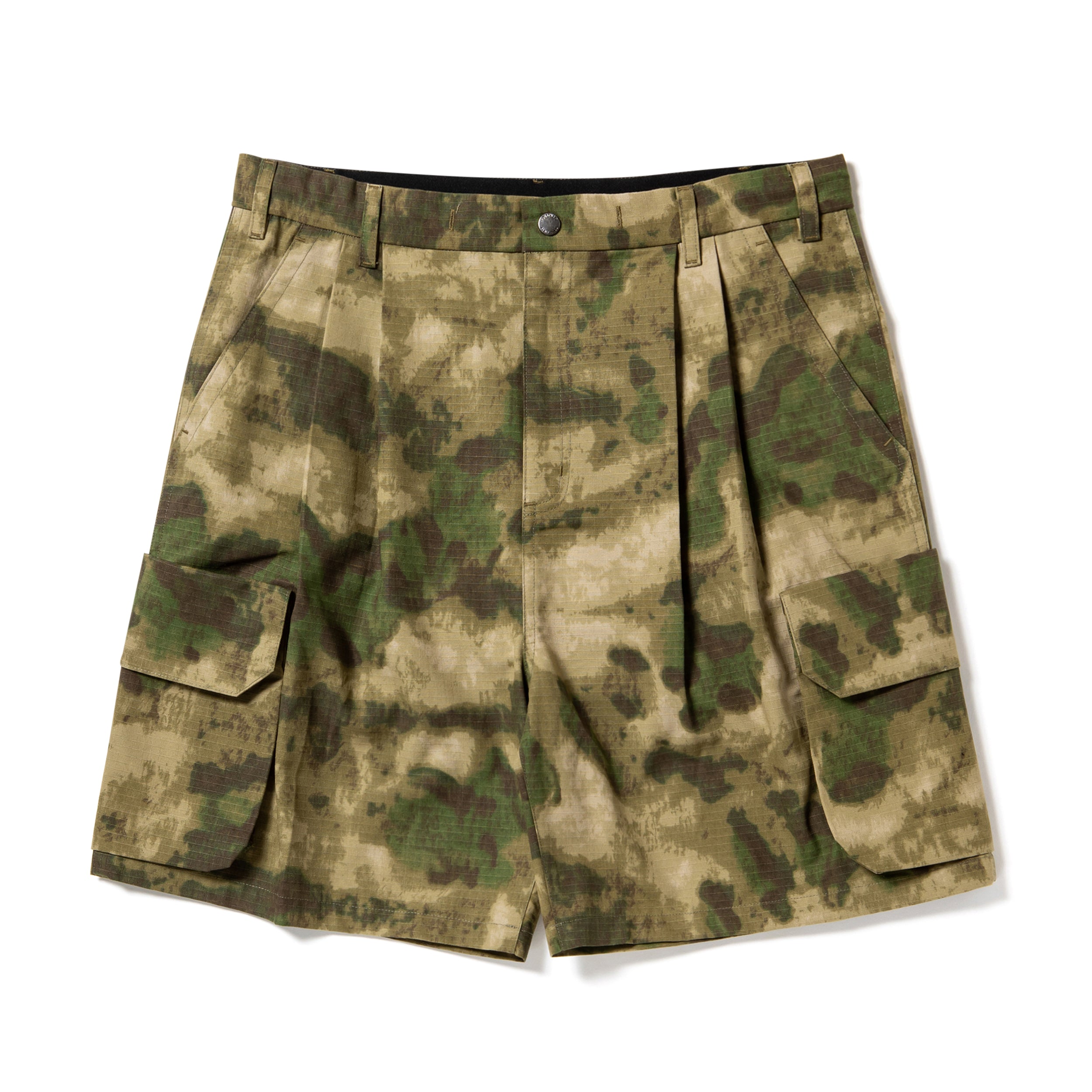 430 CAMO ESLOT CARGO SHORTS