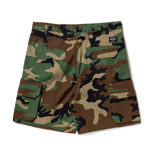 430 CAMO ESLOT CARGO SHORTS