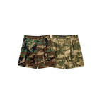 430 CAMO ESLOT CARGO SHORTS