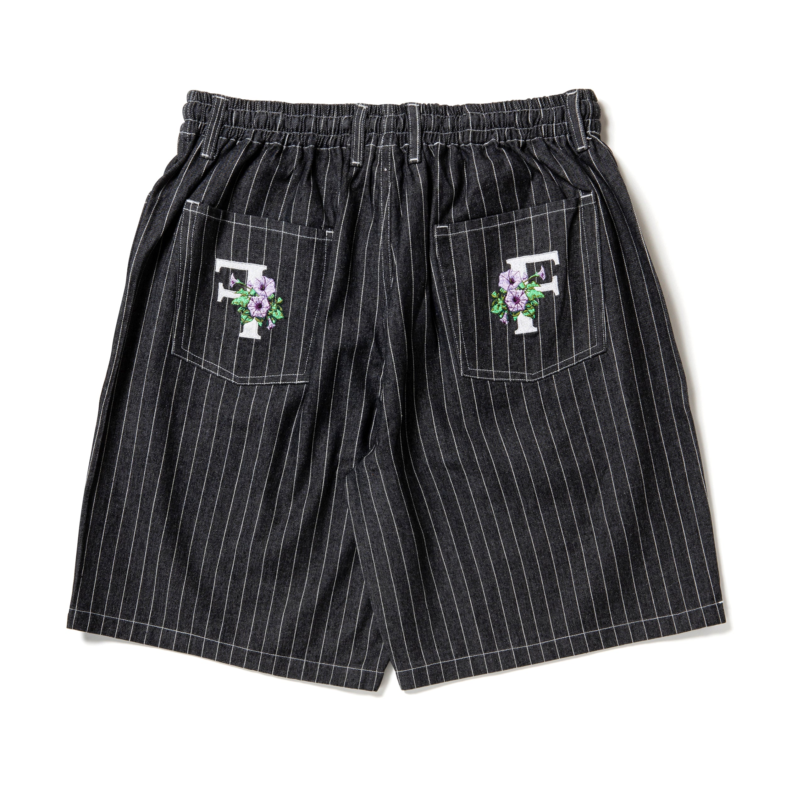 430 ES STRIPE DENIM SHORTS