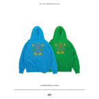 430 "FLOWER MOVEMENT" Z/U PARKA