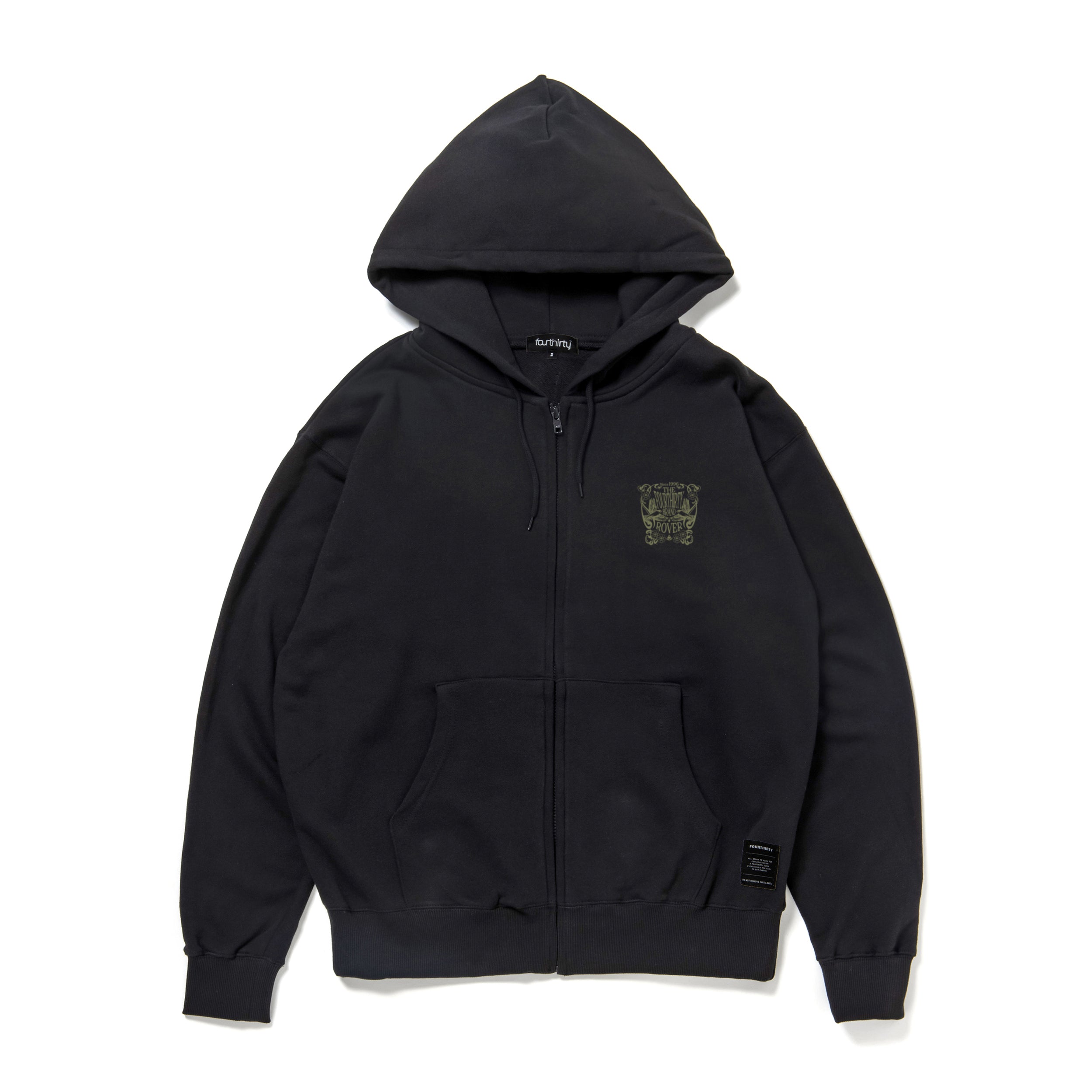 430 "FLOWER MOVEMENT" Z/U PARKA