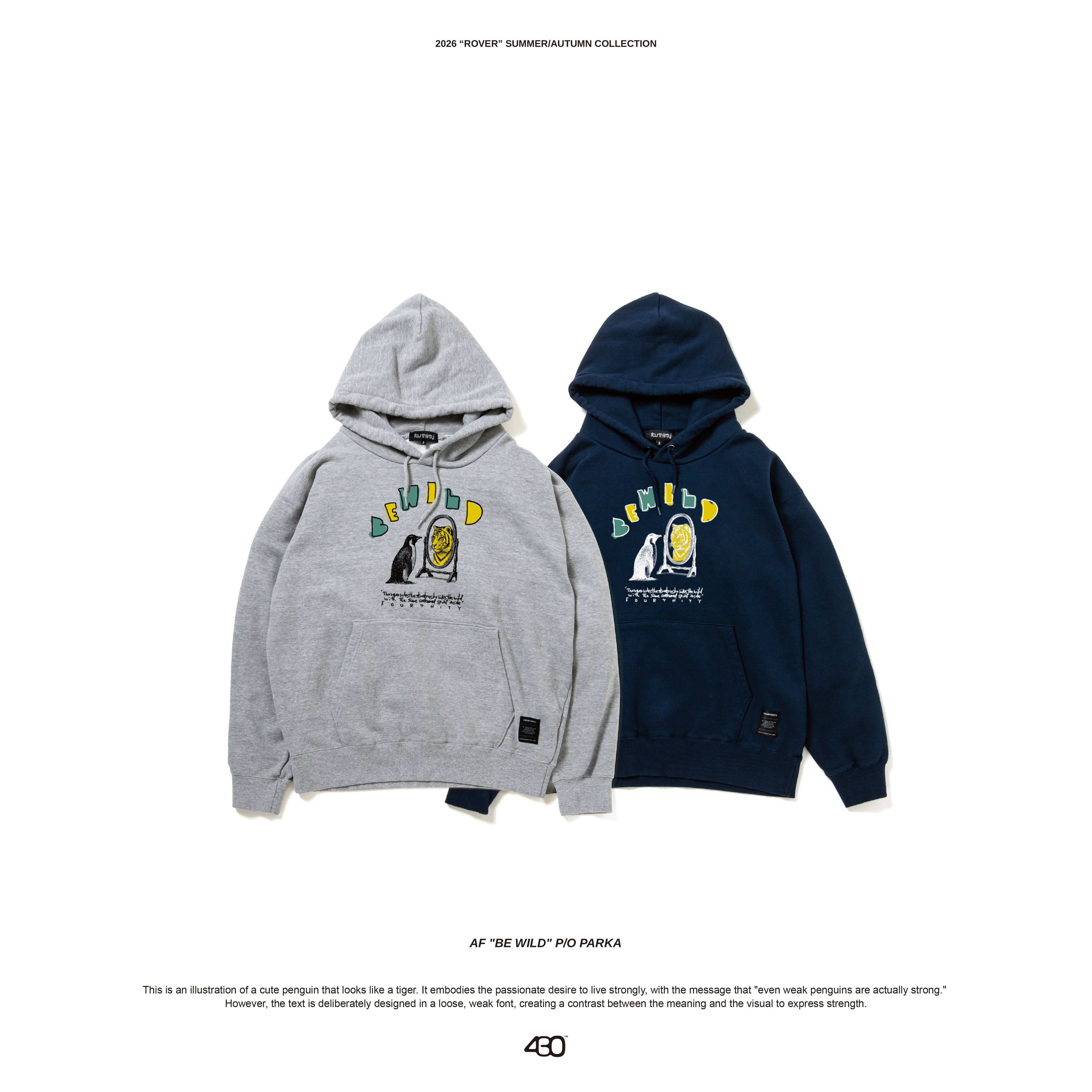 430 AF "BE WILD" P/O PARKA