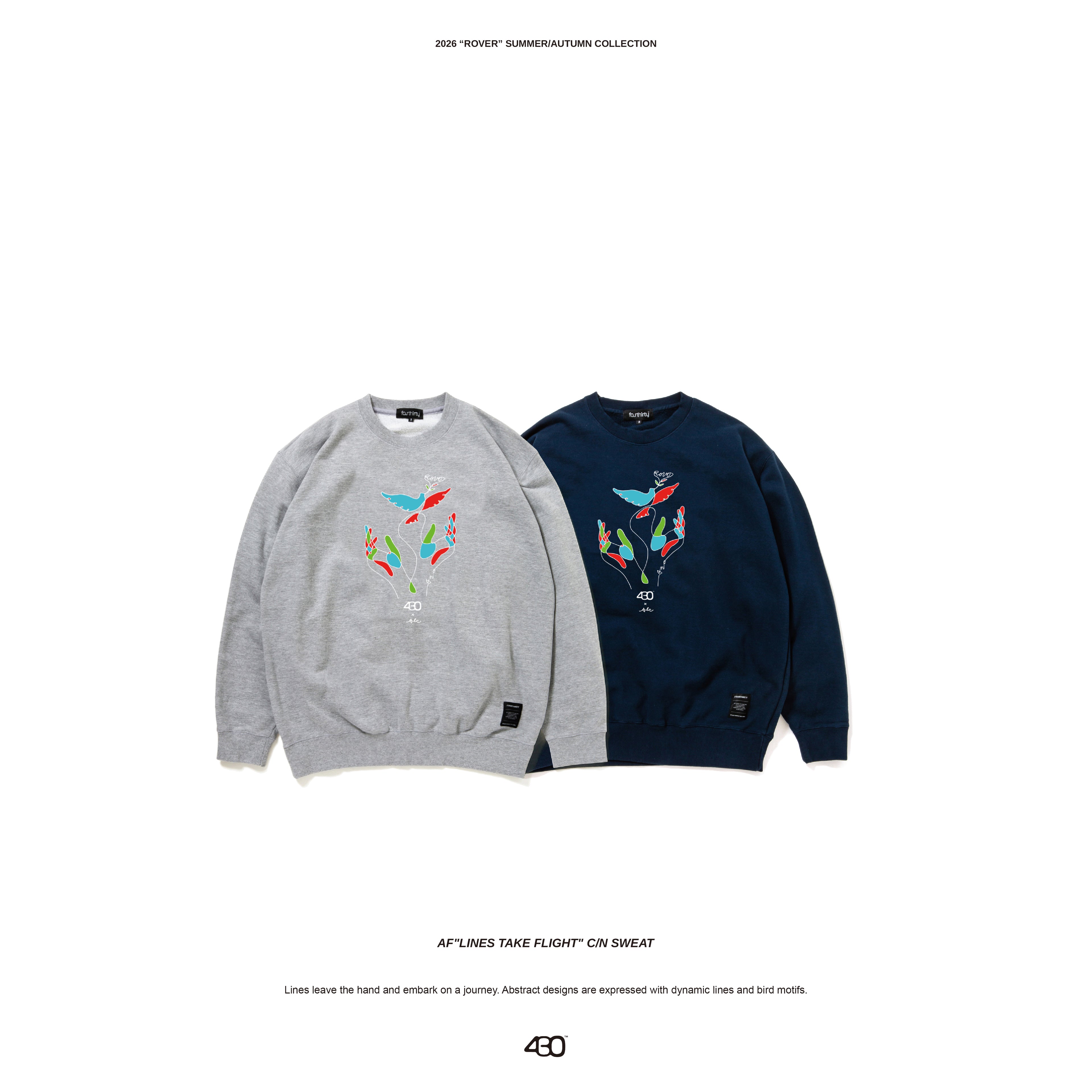 430 AF"LINES TAKE FLIGHT" C/N SWEAT