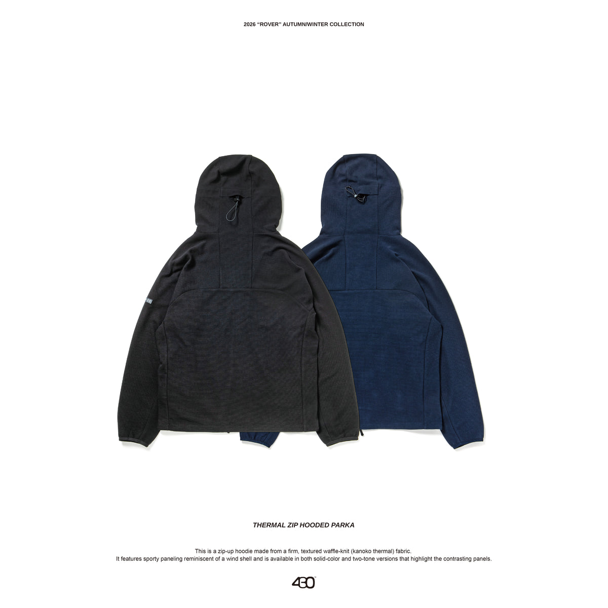 430 THERMAL ZIP HOODED PARKA
