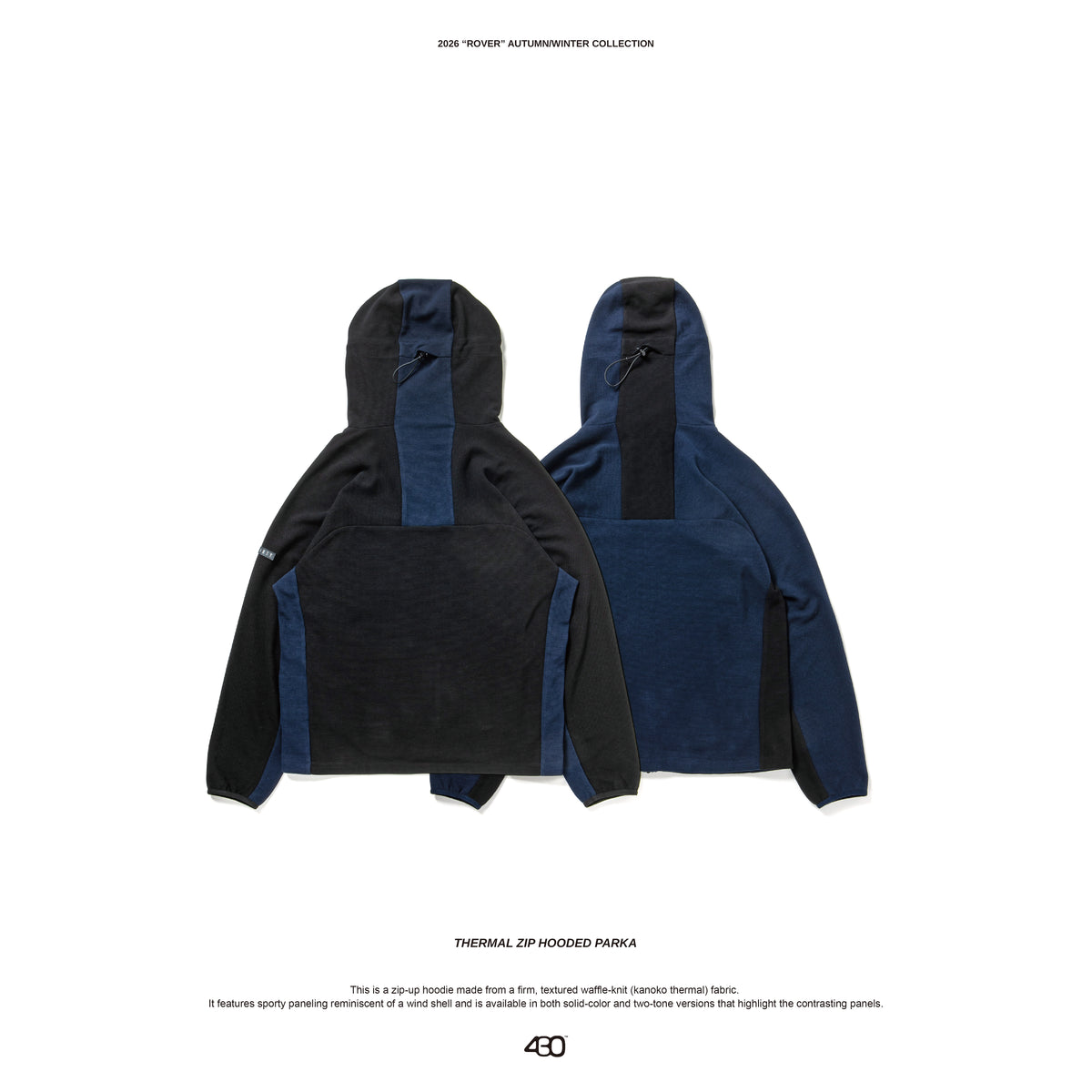 430 THERMAL ZIP HOODED PARKA