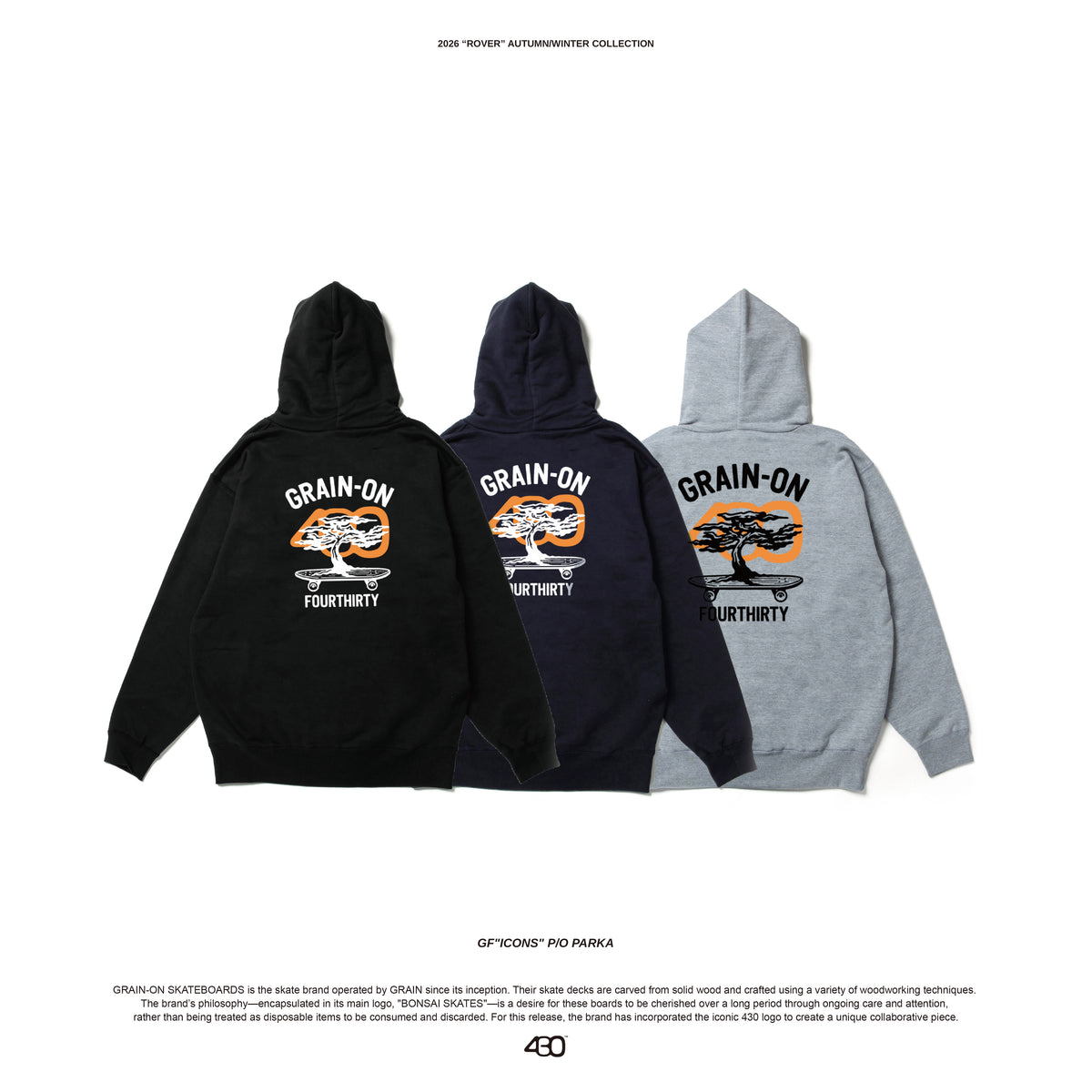 430 GF"ICONS" P/O PARKA