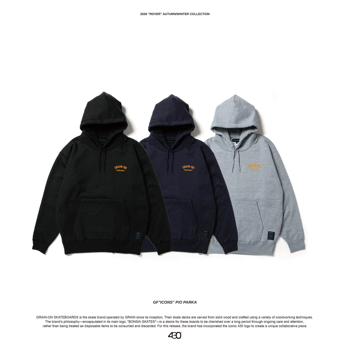 430 GF"ICONS" P/O PARKA