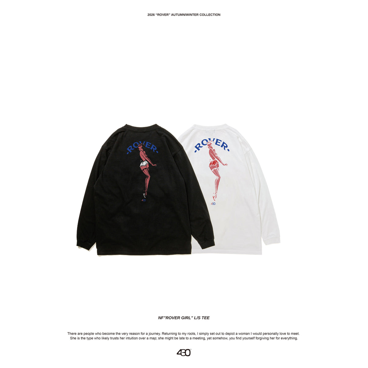 430 NF"ROVER GIRL" L/S TEE