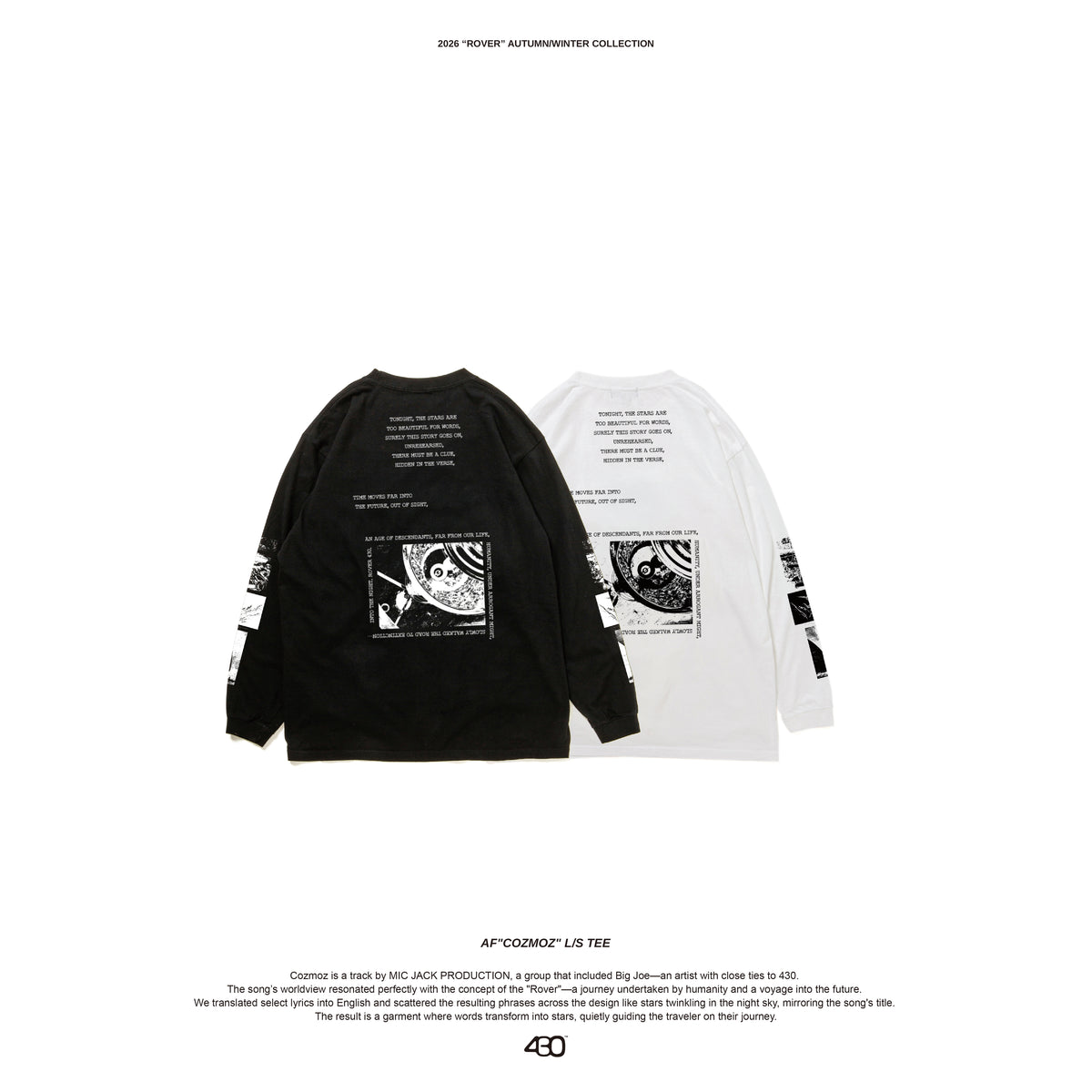 430 AF"COZMOZ" L/S TEE