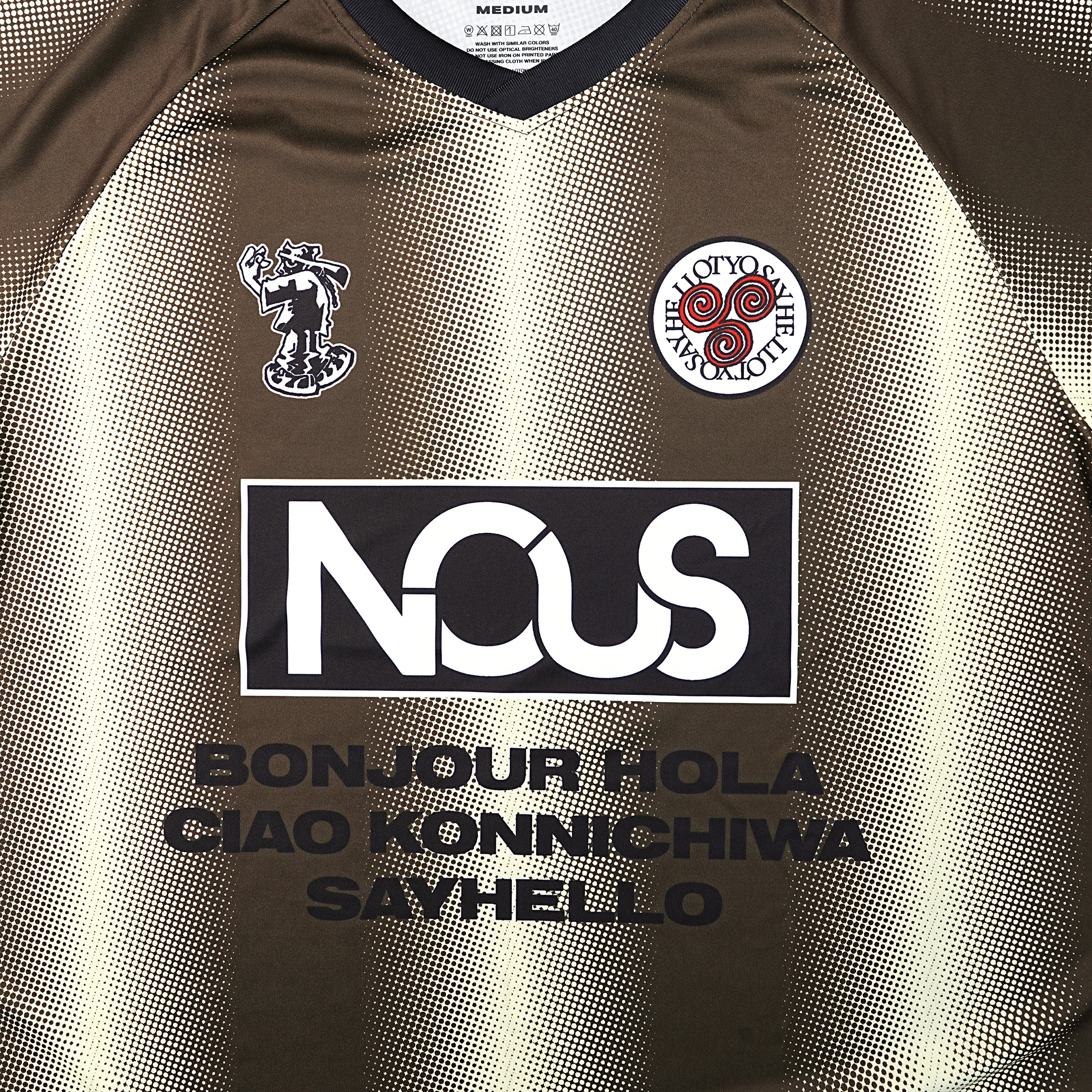 NOUS × SAYHELLO Game Shirts