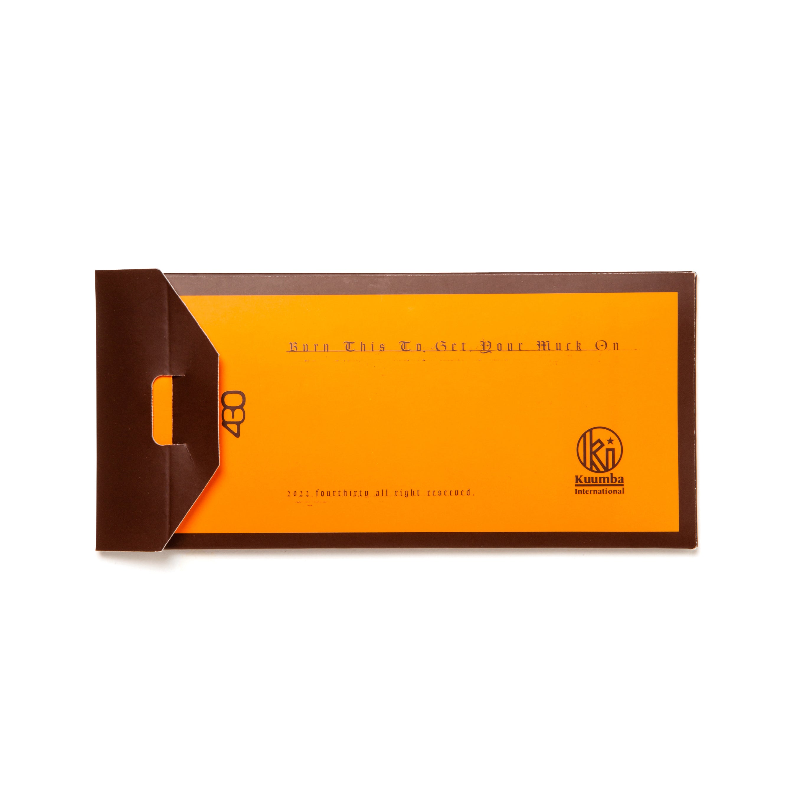 [2026 AUTUMN / WINTER 8月発売予約商品] 430 KUUMBA 430 STICK INCENSE