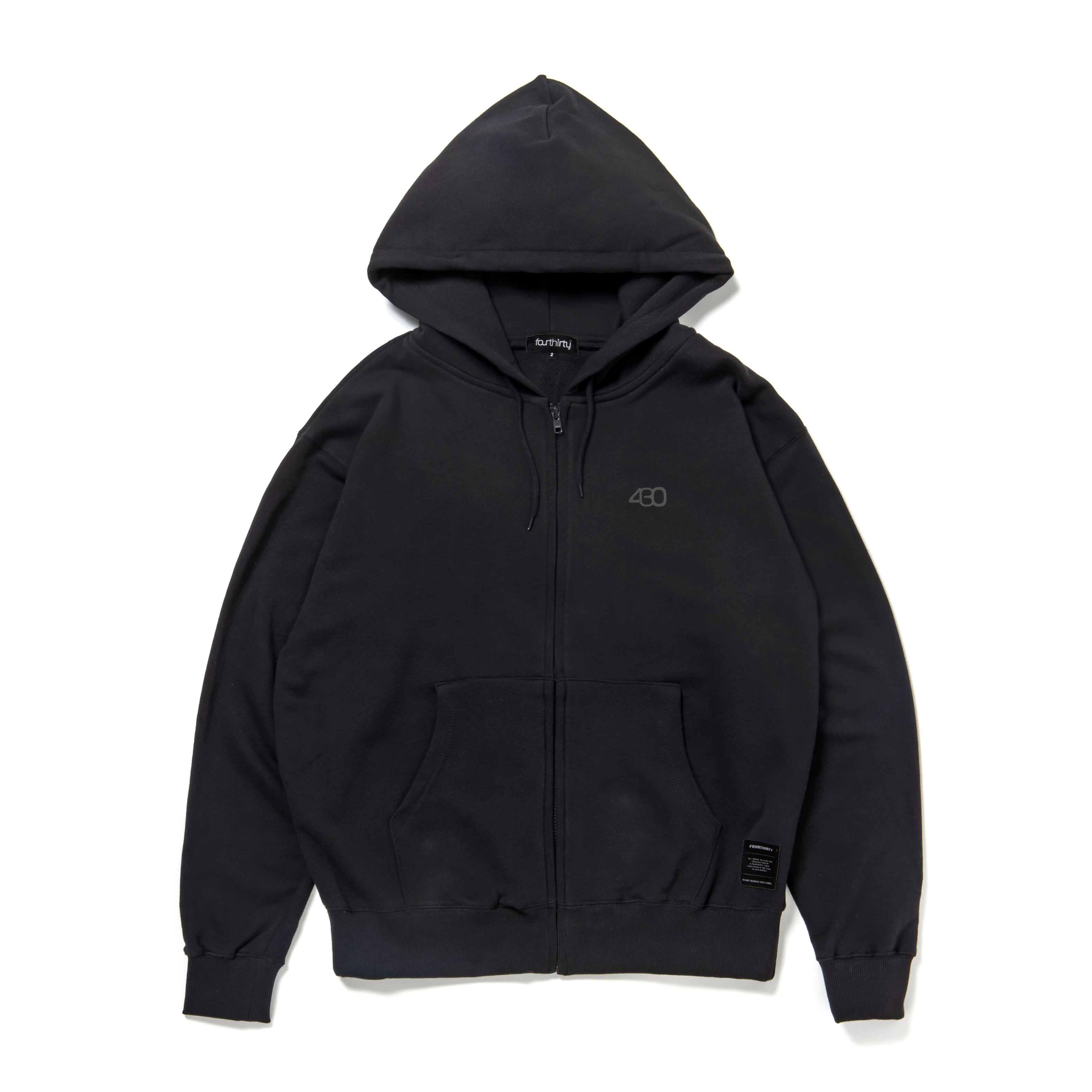 430 "A PIECE OF CHAIN CONNECT PEACE" Z/U PARKA