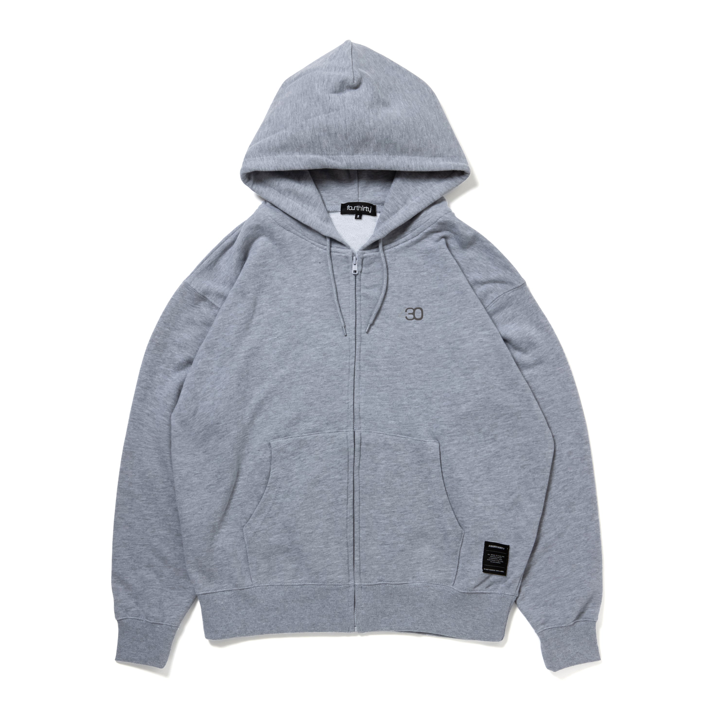 430 "A PIECE OF CHAIN CONNECT PEACE" Z/U PARKA