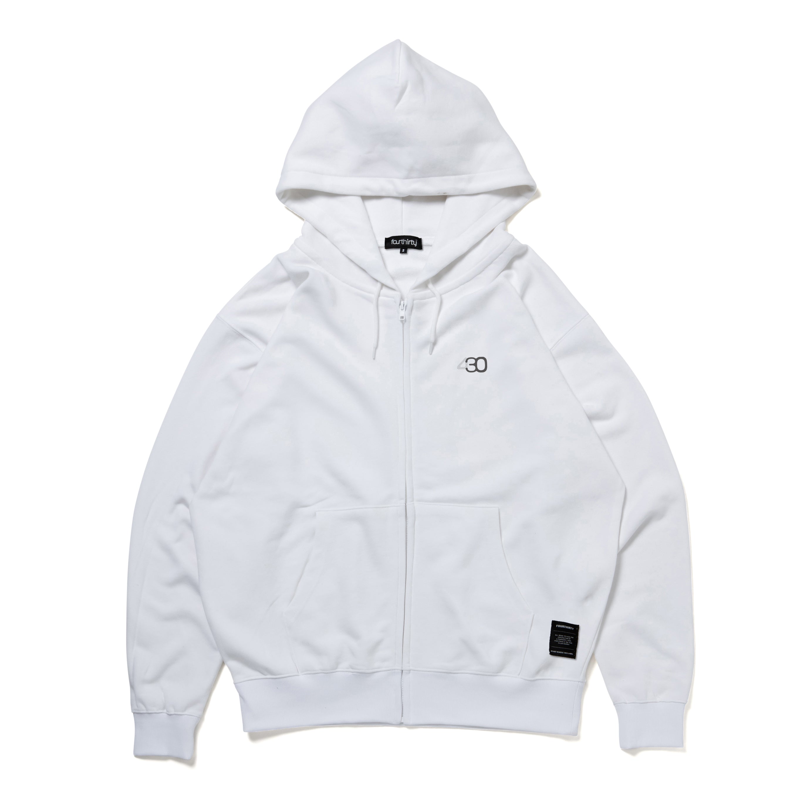 430 "A PIECE OF CHAIN CONNECT PEACE" Z/U PARKA