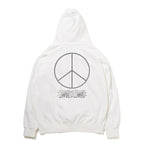 430 "A PIECE OF CHAIN CONNECT PEACE" Z/U PARKA