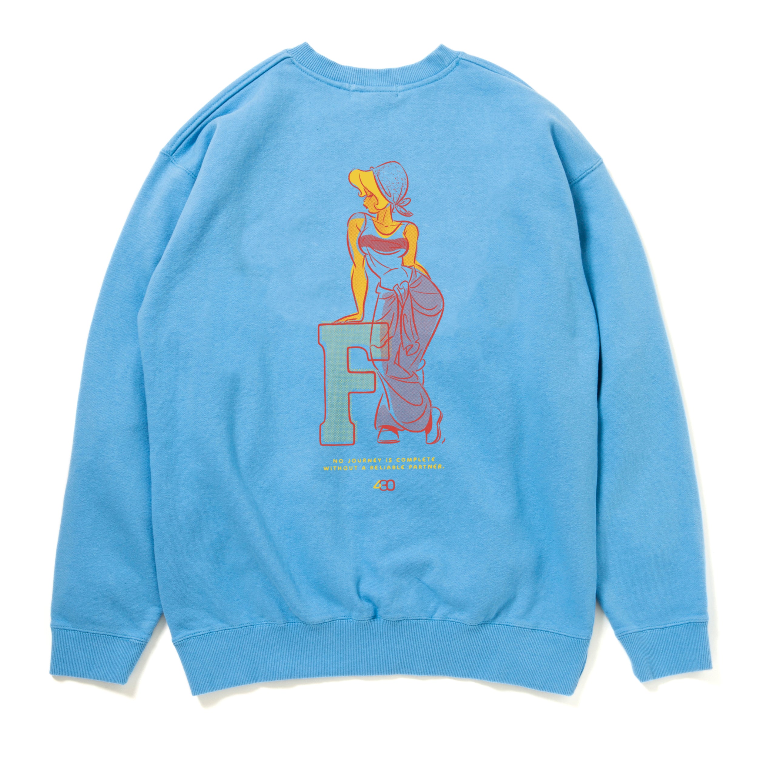 430 NF "MECHANIC GIRL" C/N SWEAT
