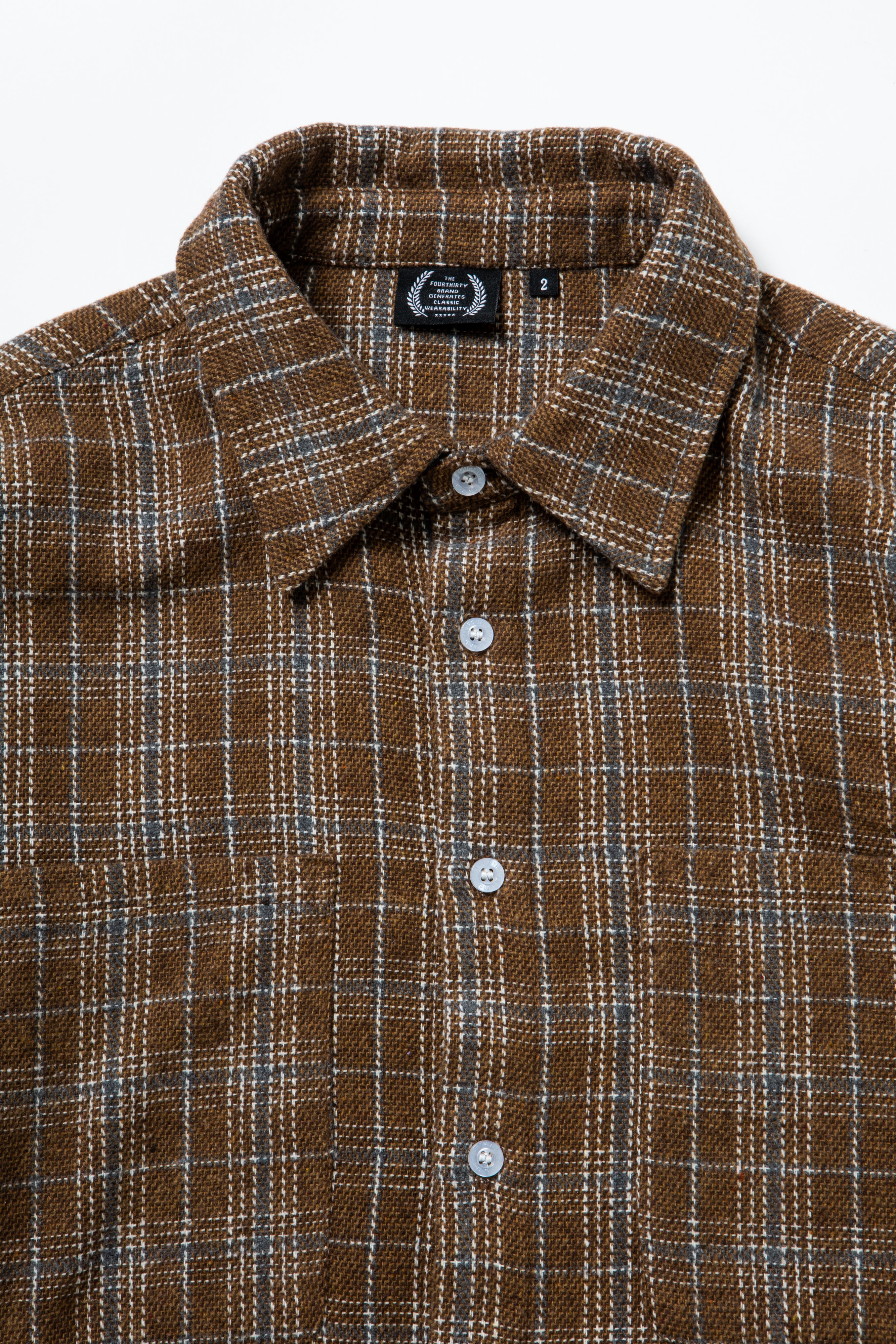 [2026 AUTUMN / WINTER 10月発売予約商品] 430 L/S TTN CHECK SHIRT