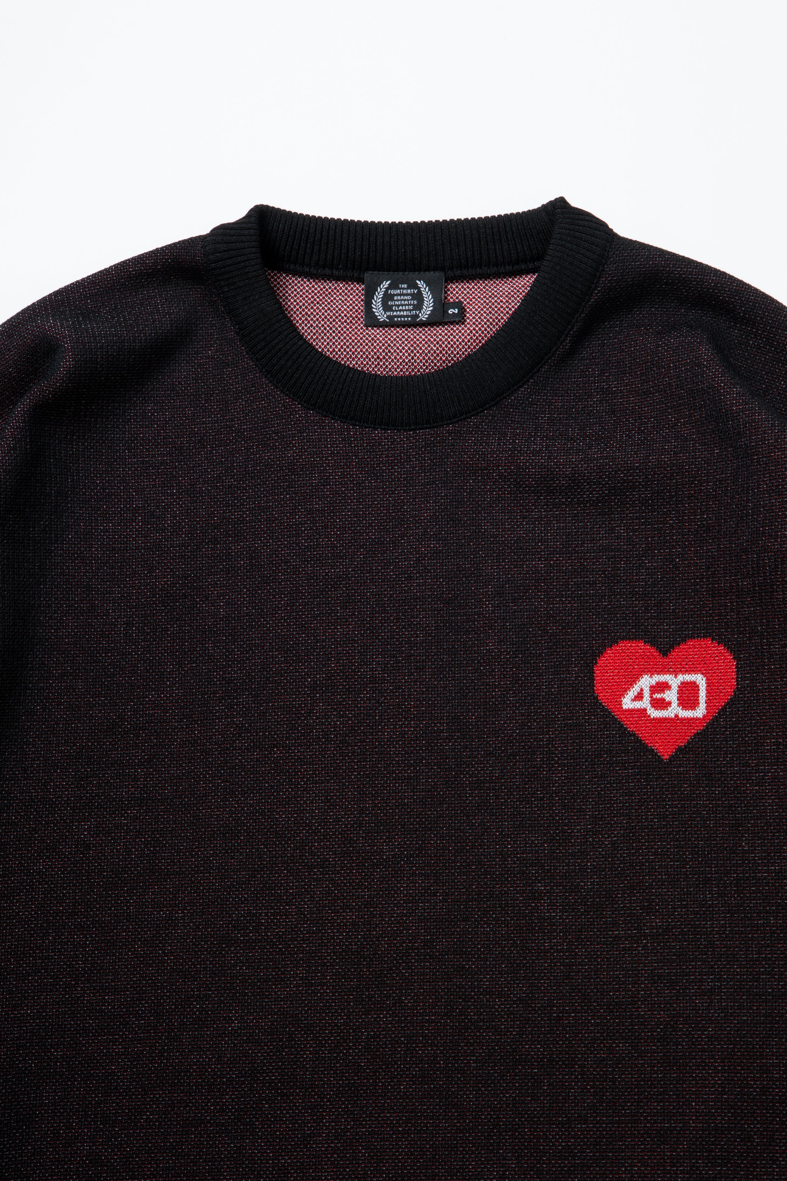 [2026 AUTUMN / WINTER 9月発売予約商品] 430 "HEARTS"  SWEATER