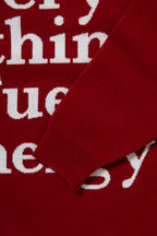 [2026 AUTUMN / WINTER 10月発売予約商品] 430 LETTERED SWEATER