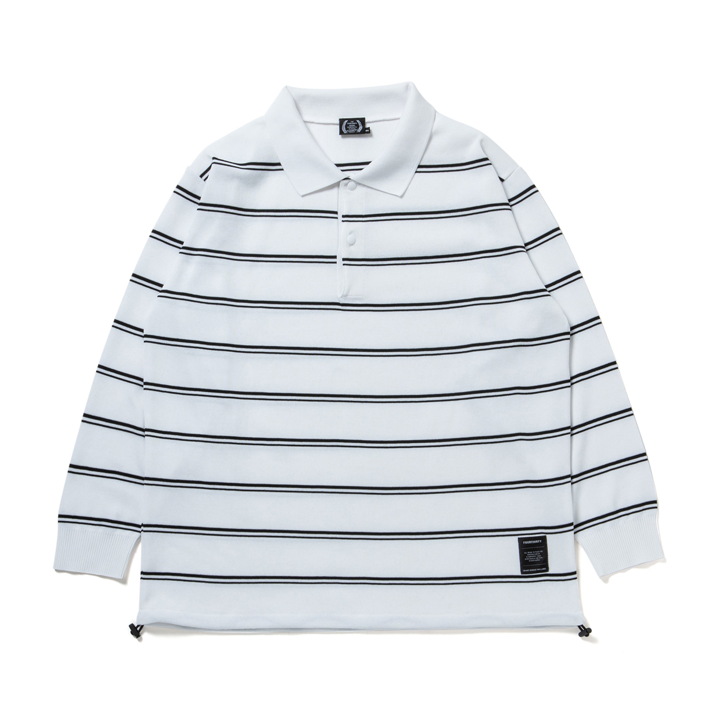 [2026 AUTUMN / WINTER 9月発売予約商品] 430 L/S BORDER KNIT POLO