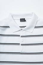 [2026 AUTUMN / WINTER 9月発売予約商品] 430 L/S BORDER KNIT POLO