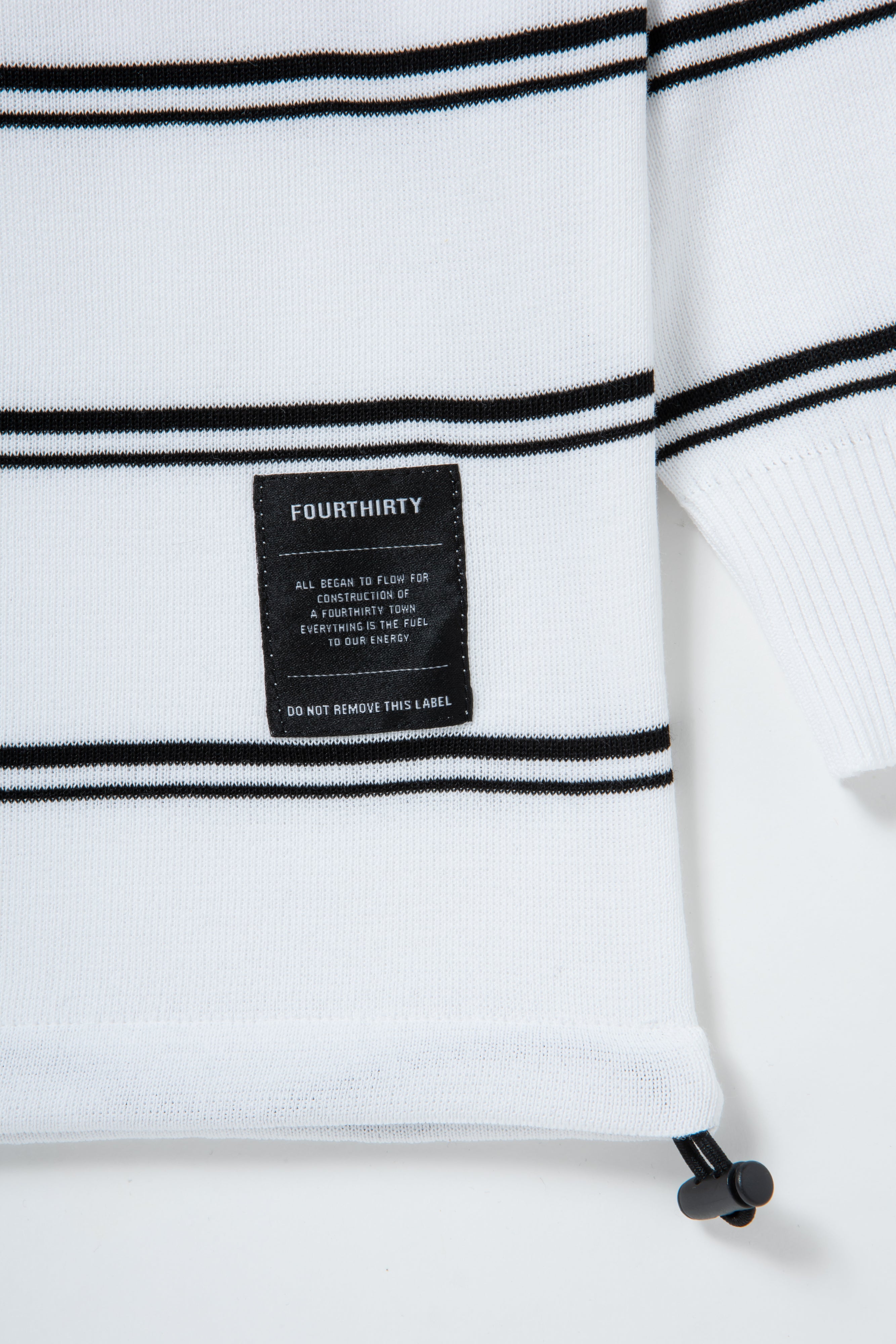 [2026 AUTUMN / WINTER 9月発売予約商品] 430 L/S BORDER KNIT POLO