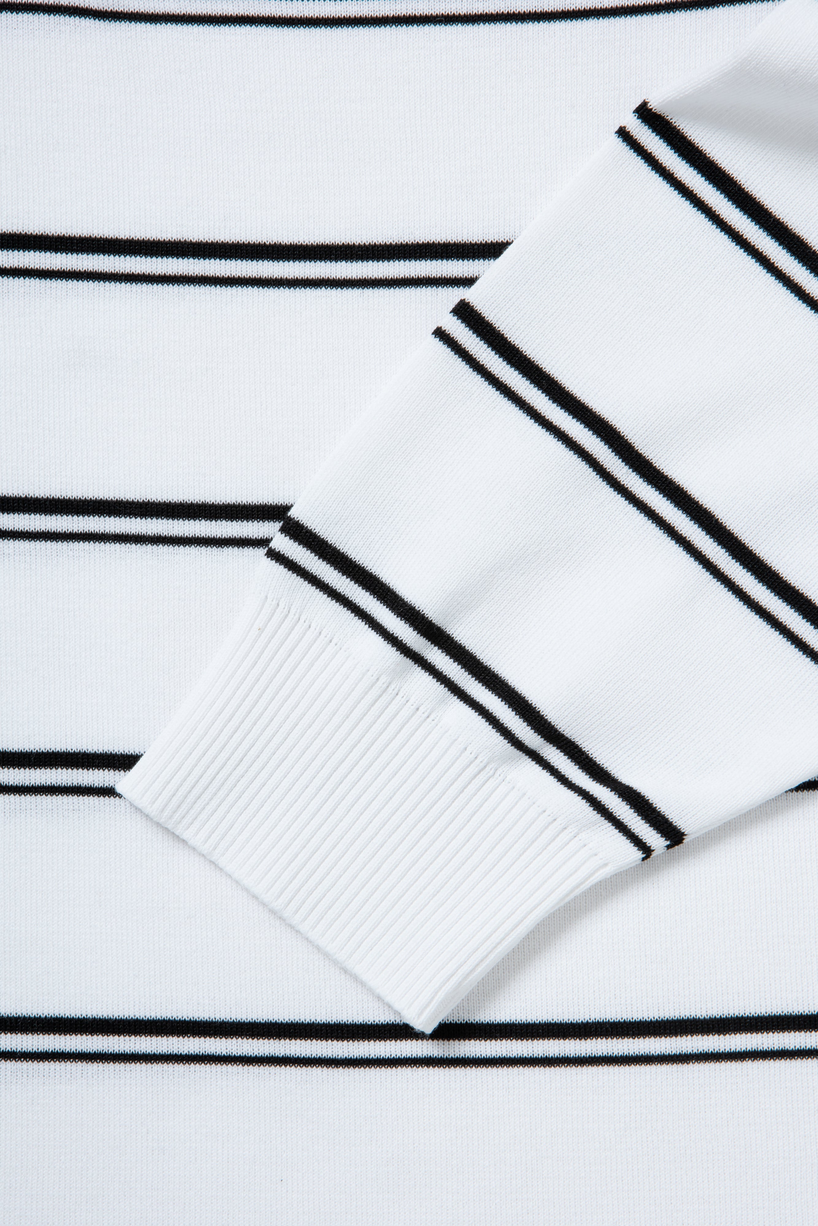 [2026 AUTUMN / WINTER 9月発売予約商品] 430 L/S BORDER KNIT POLO