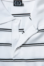 [2026 AUTUMN / WINTER 9月発売予約商品] 430 L/S BORDER KNIT POLO