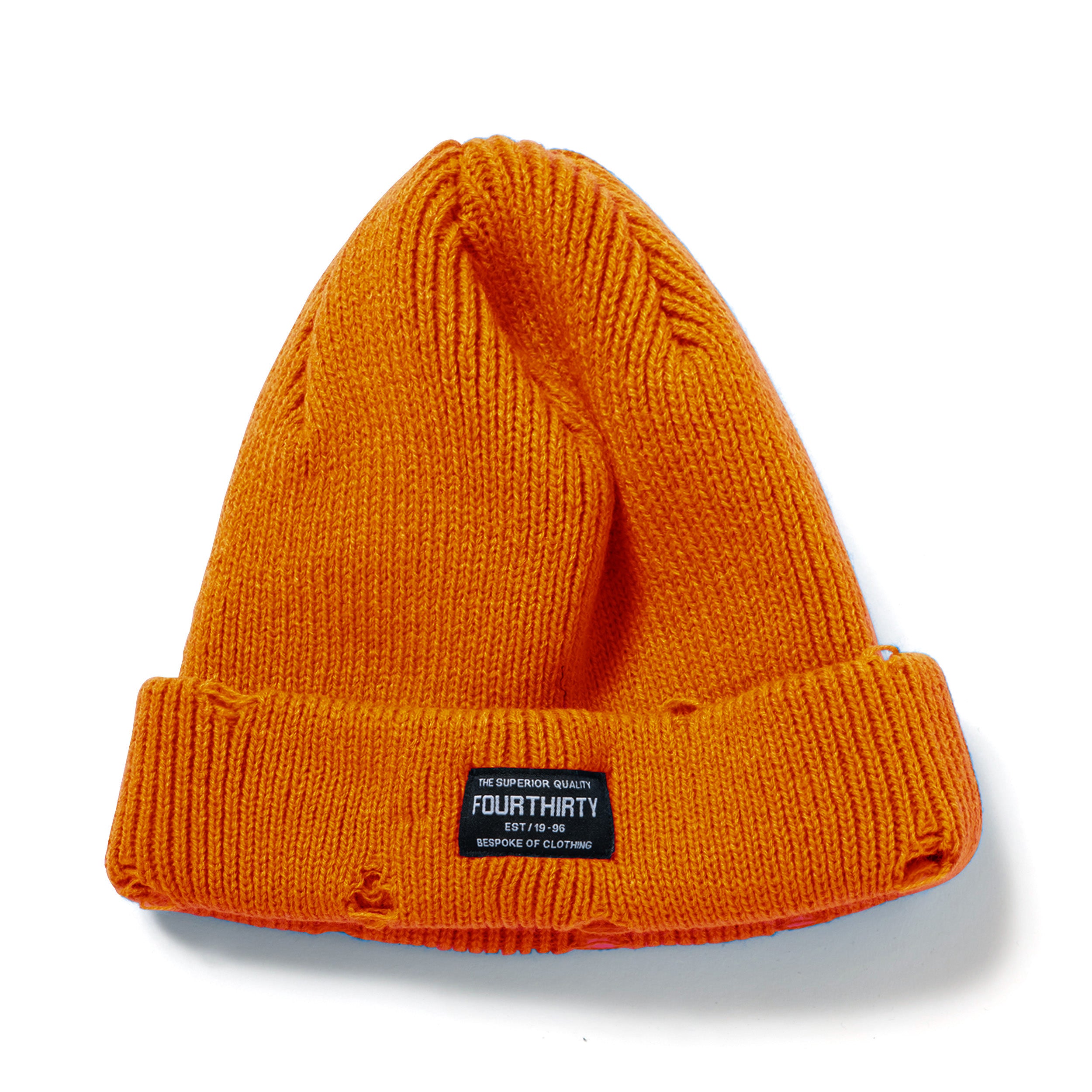 [2026 AUTUMN / WINTER 9月発売予約商品] 430 DAMAGE BEANIE