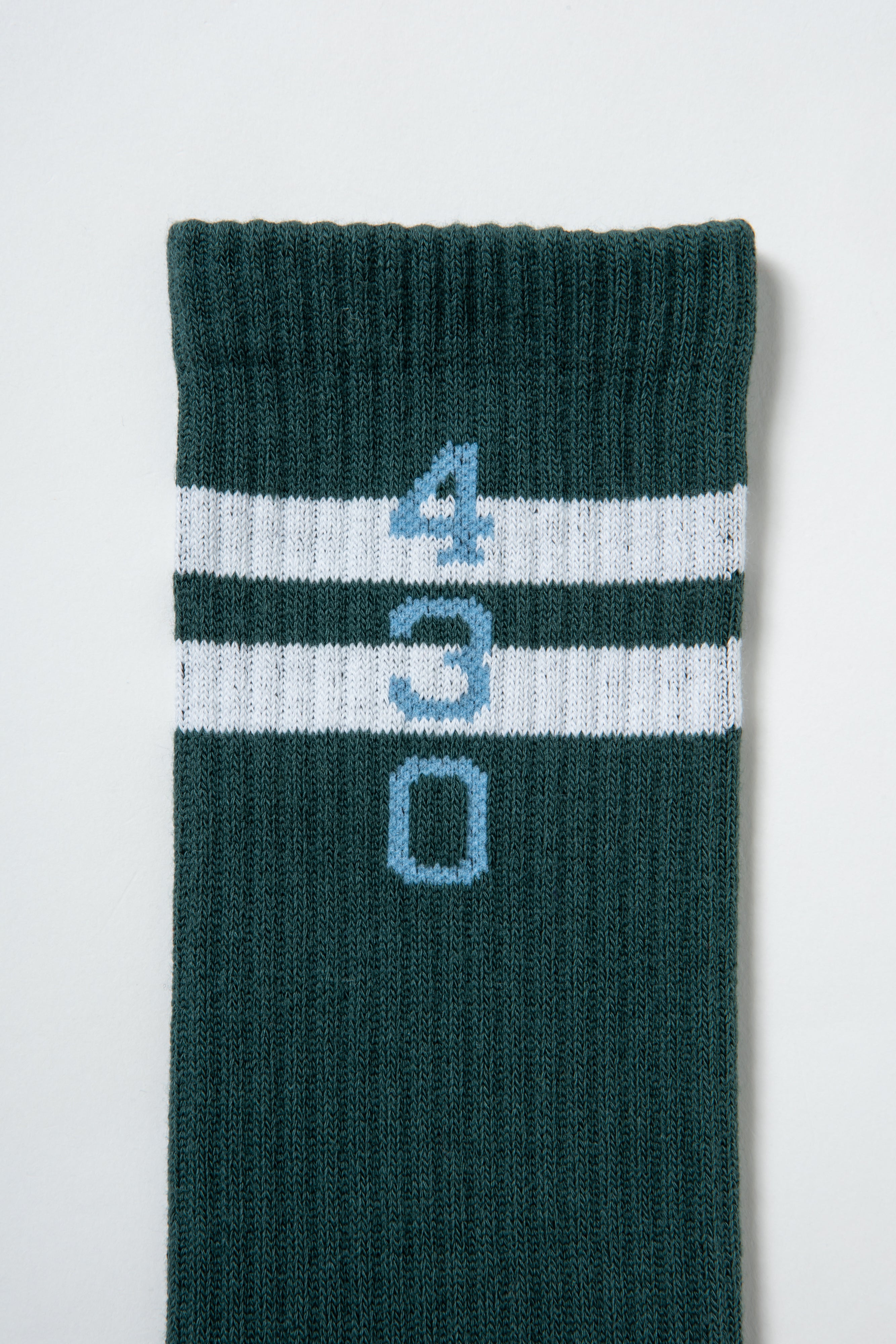 [2026 AUTUMN / WINTER 9月発売予約商品] 430 CM NUMBER LINE LONG SOX