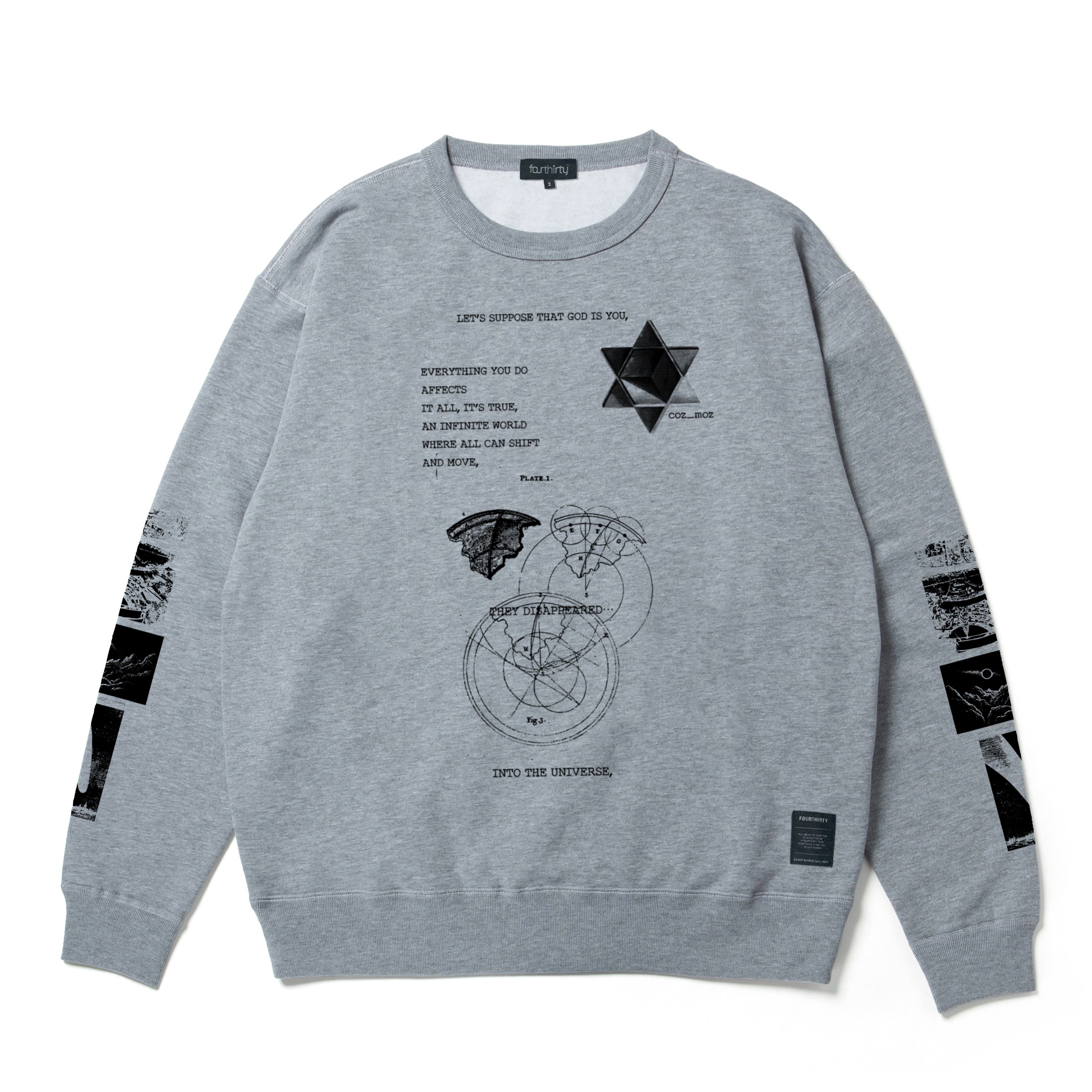 [2026 AUTUMN / WINTER 9月発売予約商品] 430 AF"COZMOZ" C/N SWEAT