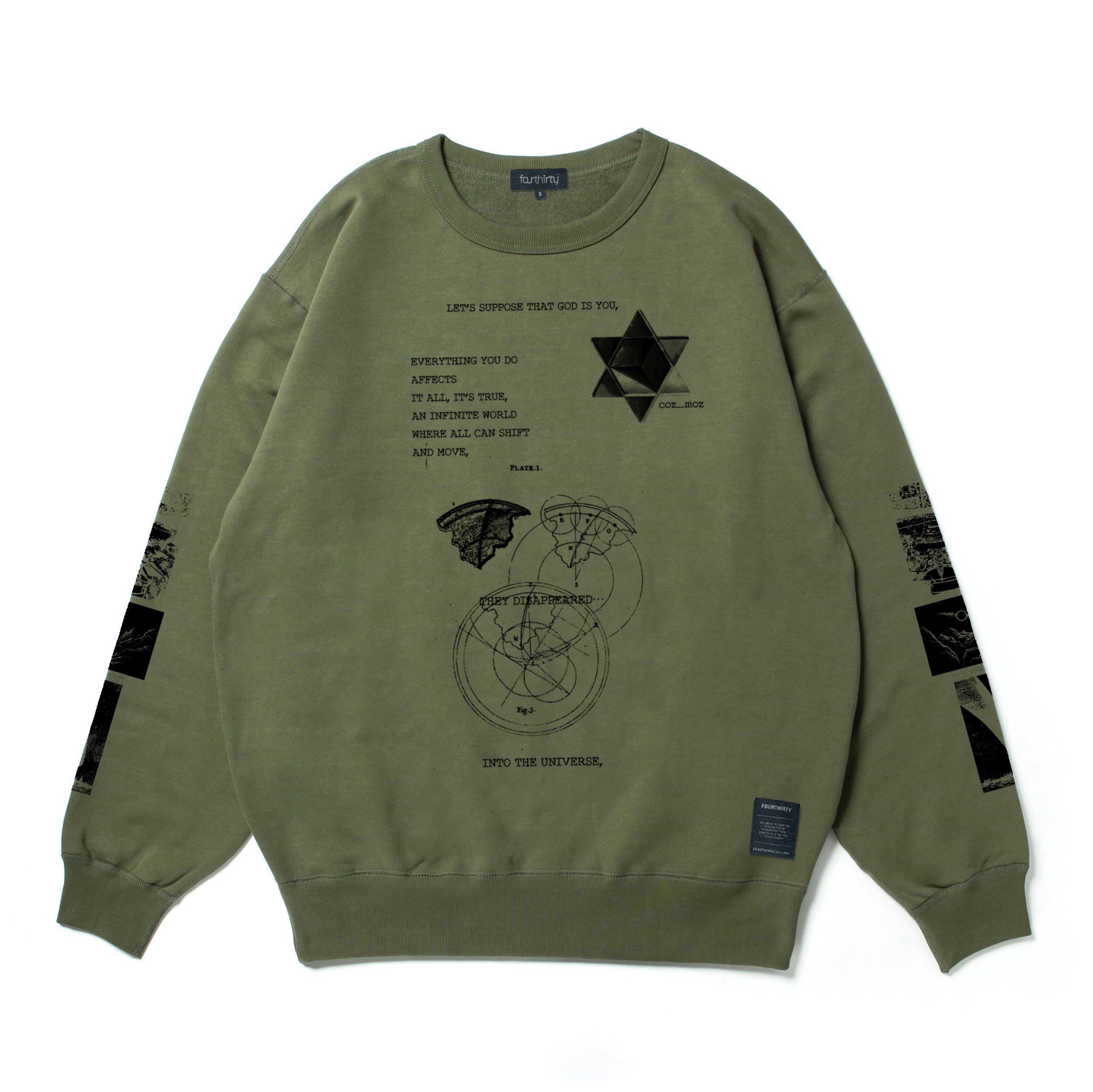[2026 AUTUMN / WINTER 9月発売予約商品] 430 AF"COZMOZ" C/N SWEAT