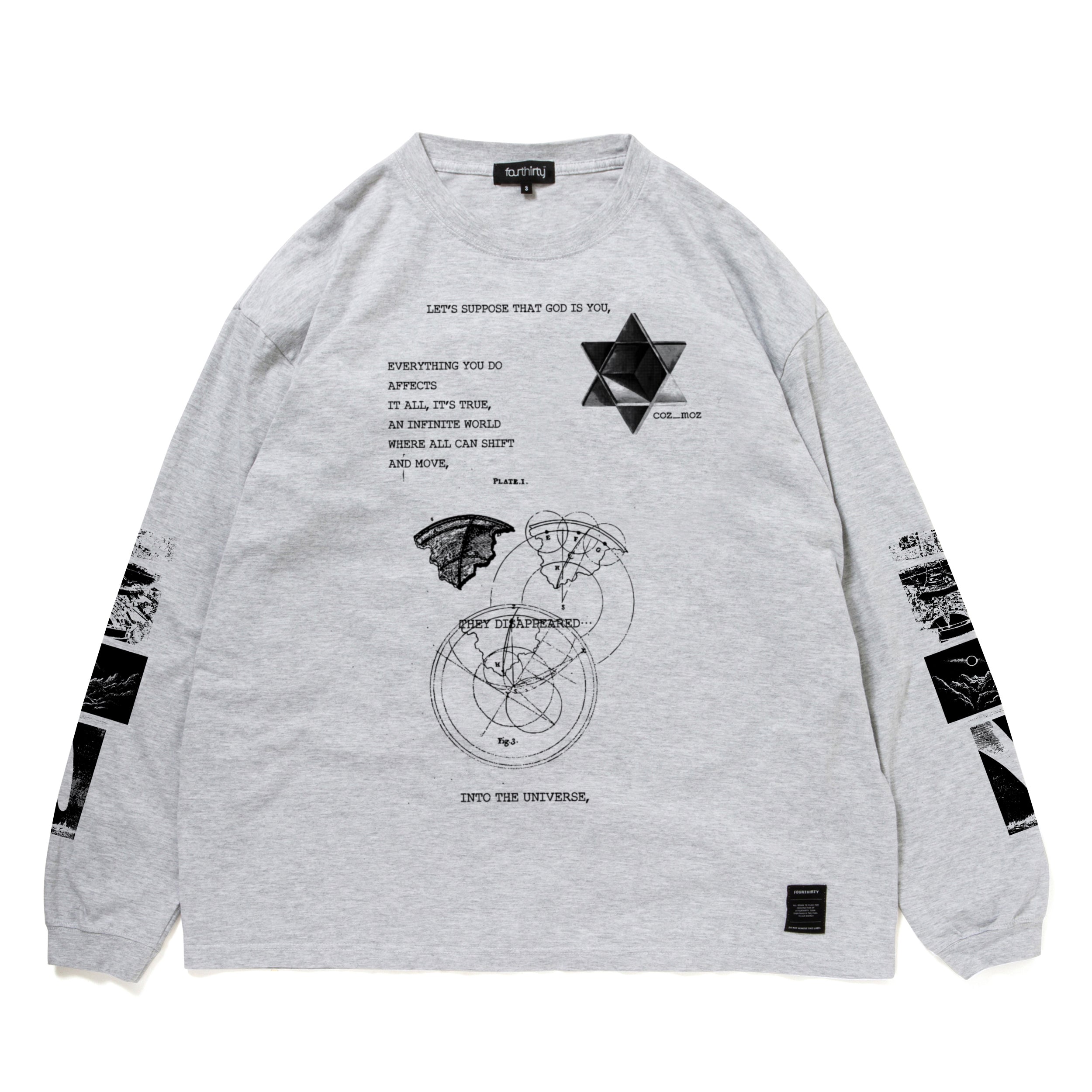 [2026 AUTUMN / WINTER 9月発売予約商品] 430 AF"COZMOZ" L/S TEE
