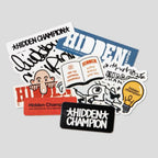 HIDDEN CHAMPION Sticker Bag 2023
