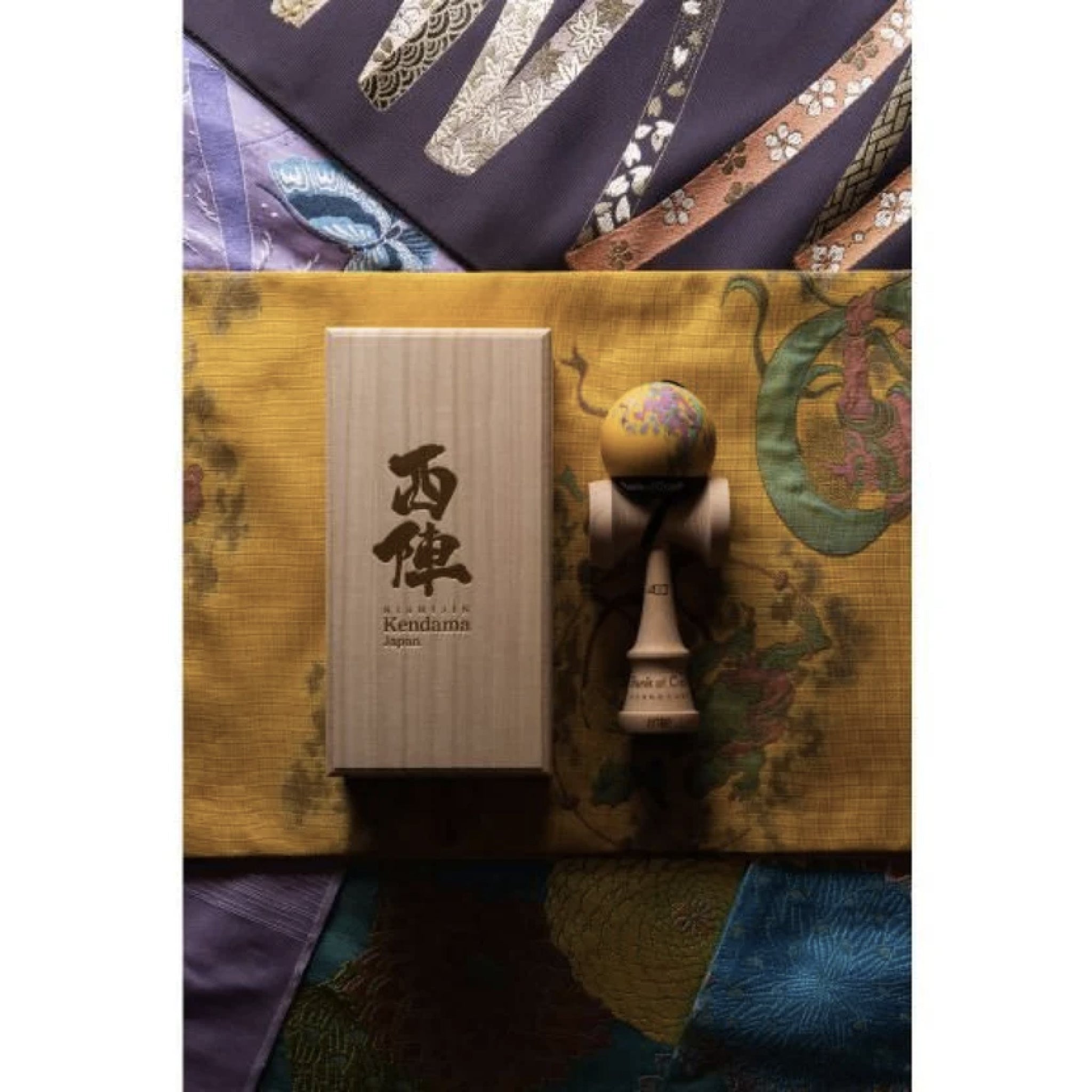 KENDAMA Bank of Craft×西陣織×430